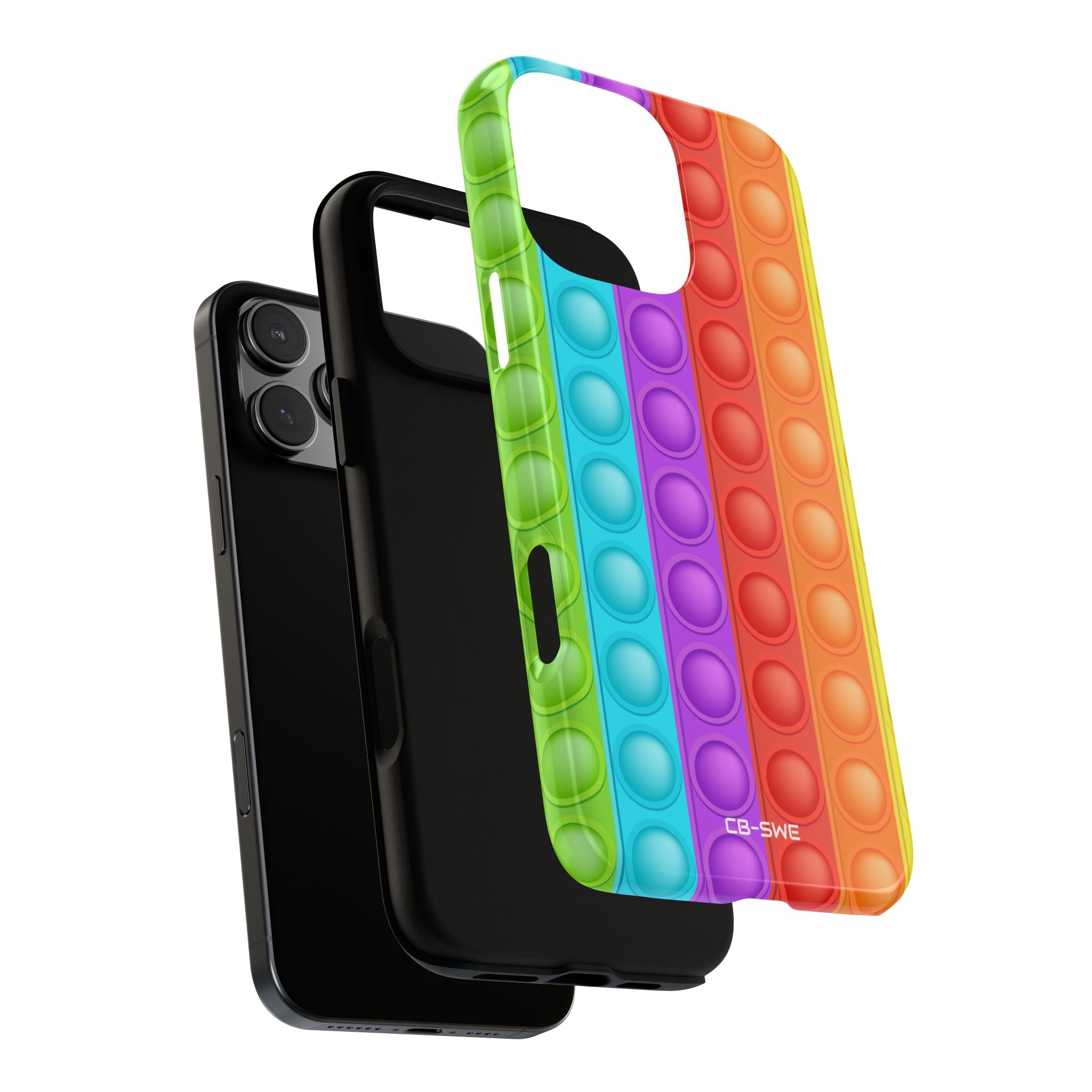 Playful Pop-It Spectrum - iPhone Case
