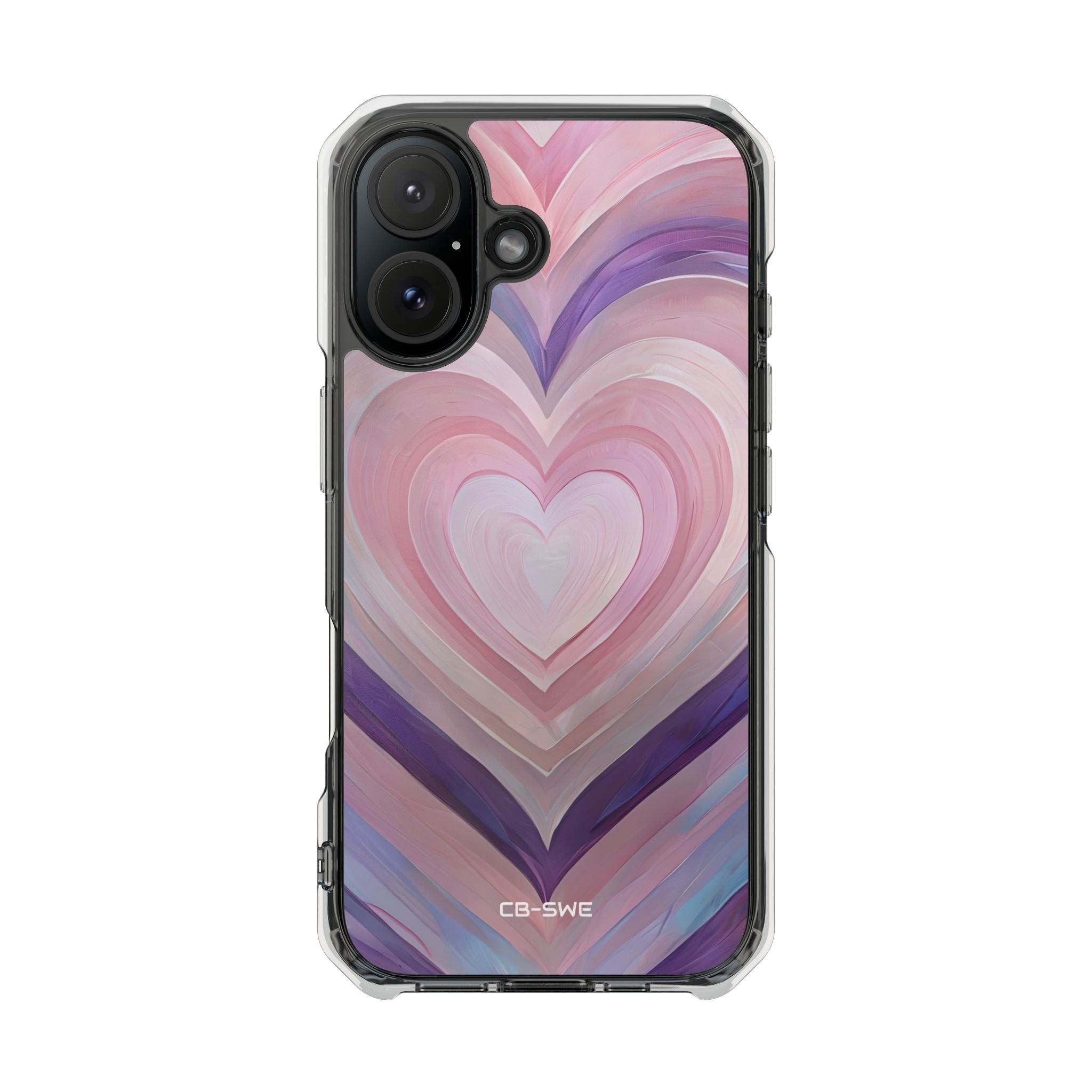 Impressionistic Heart Layers iPhone Case - Impact