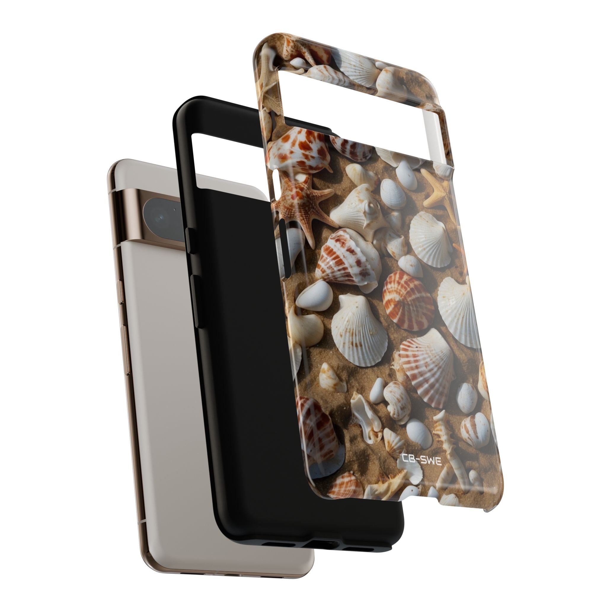 Seashells Embrace Shore - Google Pixel Case