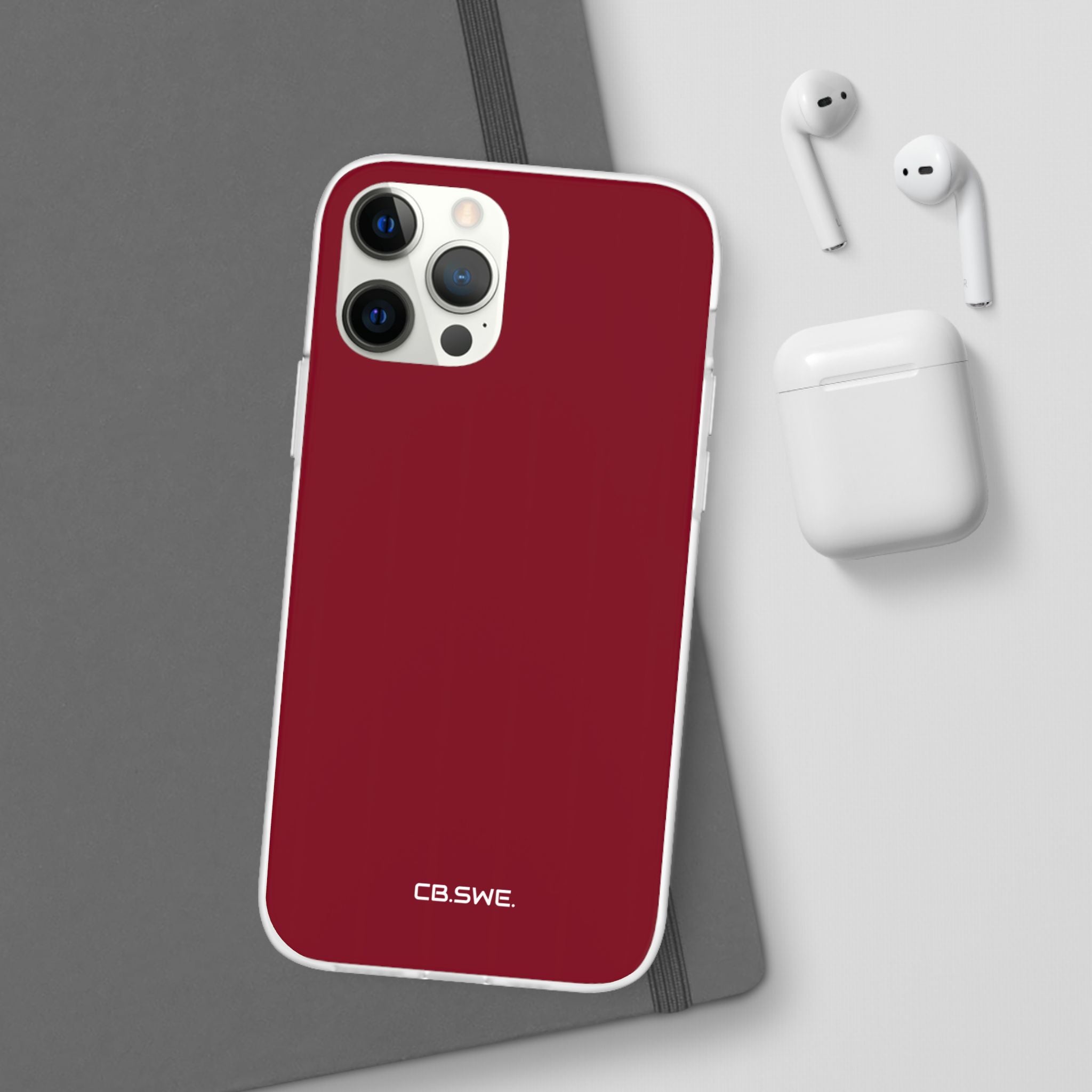Burgundy iPhone Case - Flexi