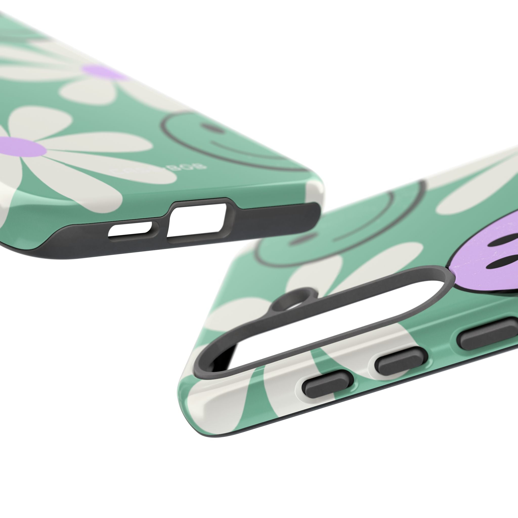 Smiley Daisy Glow Samsung S25 Plus Case - Tough