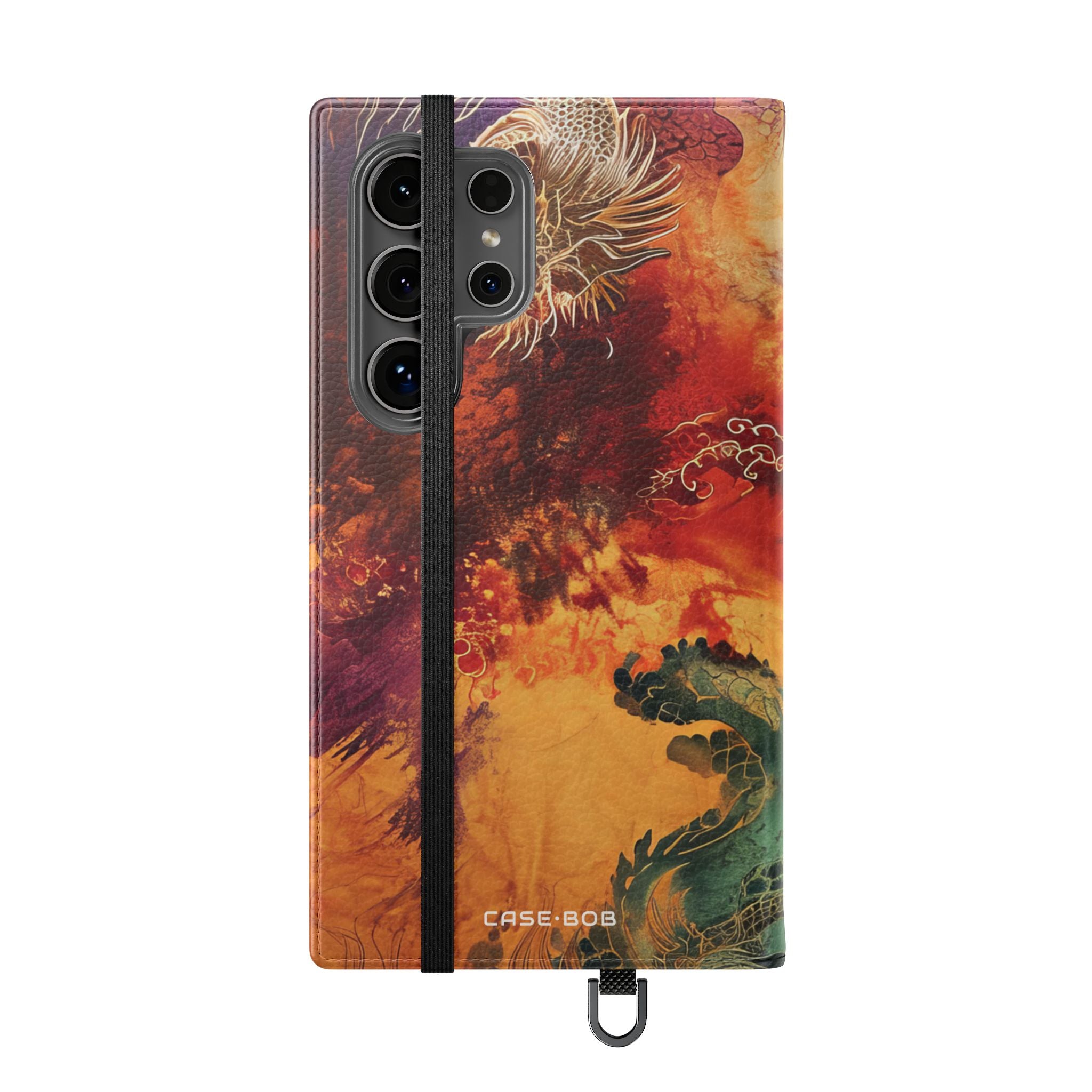 Golden Dragons Blaze - Samsung S24 Ultra Case - Wallet