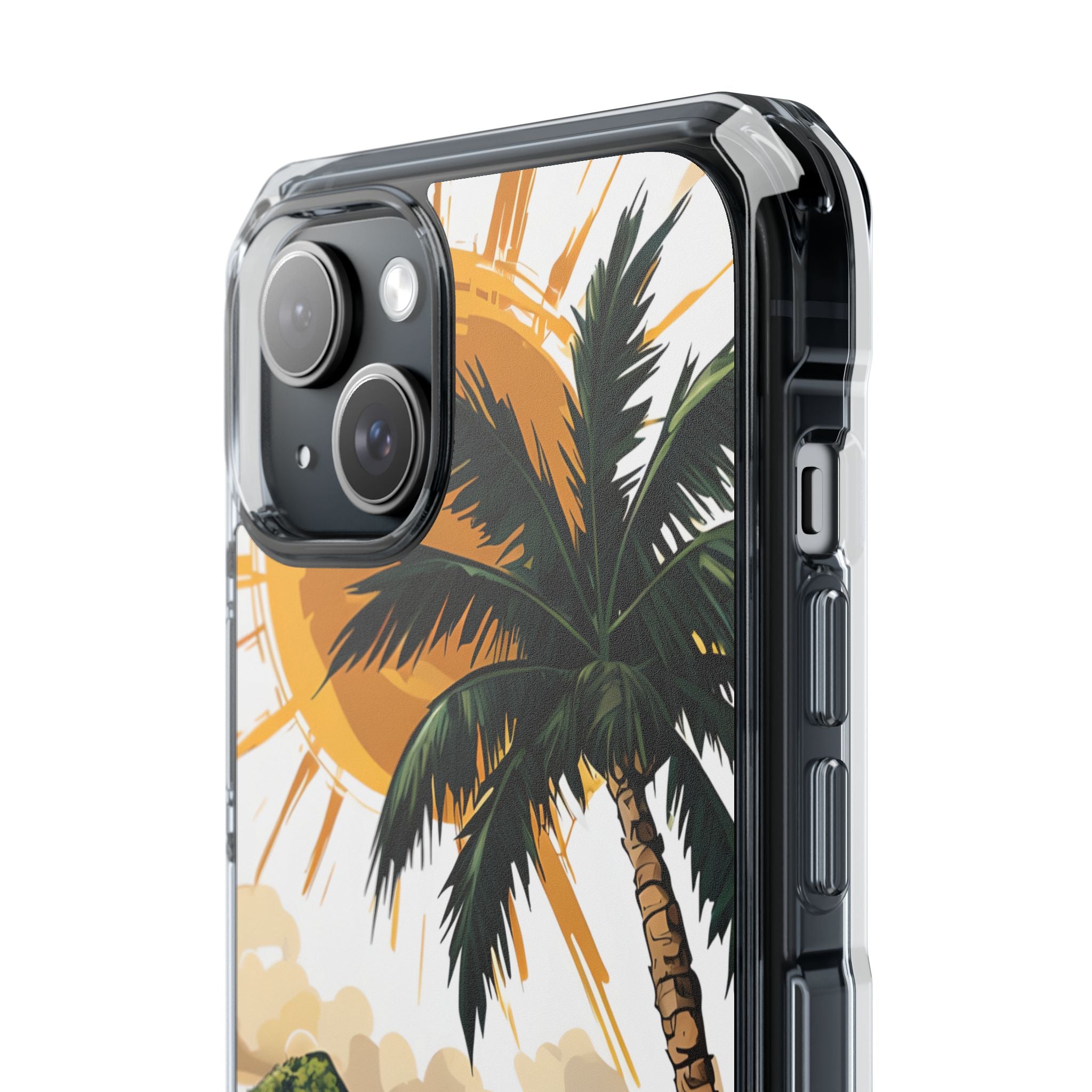 Sunny Tropical Escape iPhone Case - Impact
