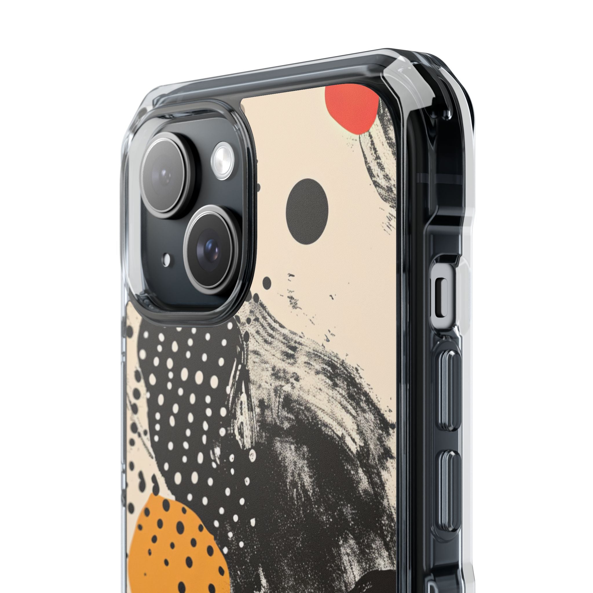 Swirl Chaos Geometry iPhone 15 - Impact Clear+