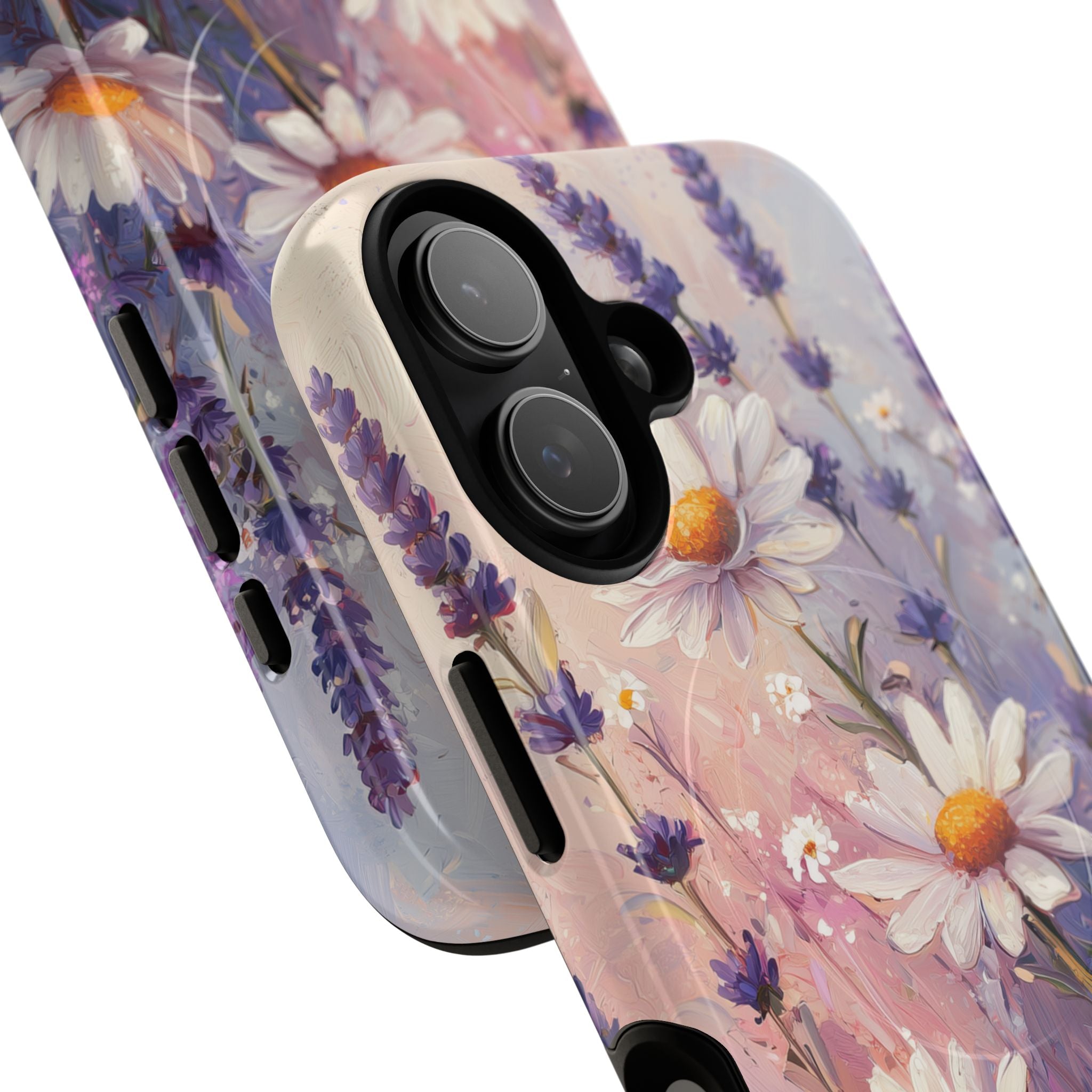 Daisy Lavender Bloom iPhone 17 Case - Tough+