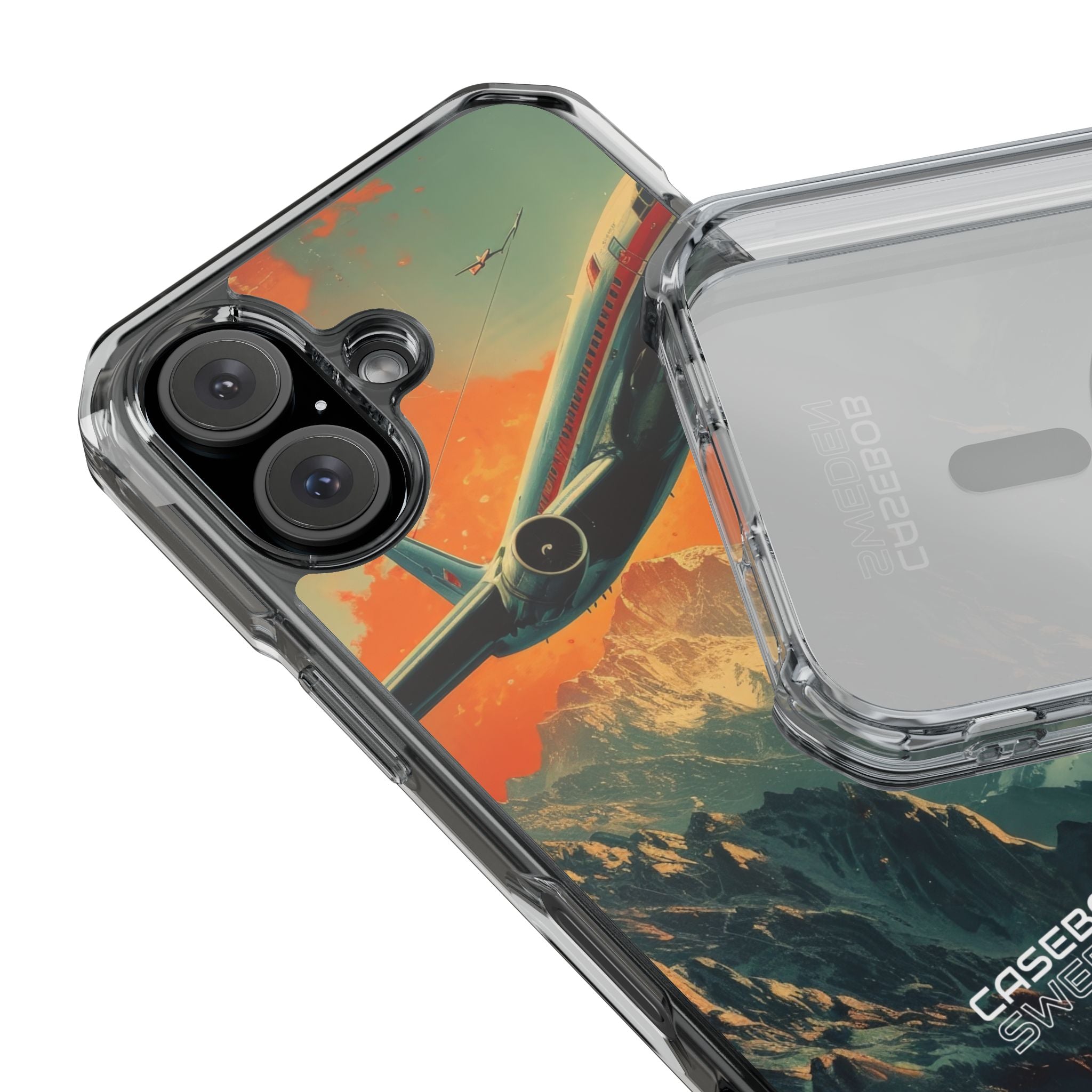 Soaring Mountain Flight iPhone 16 - Impact Clear+