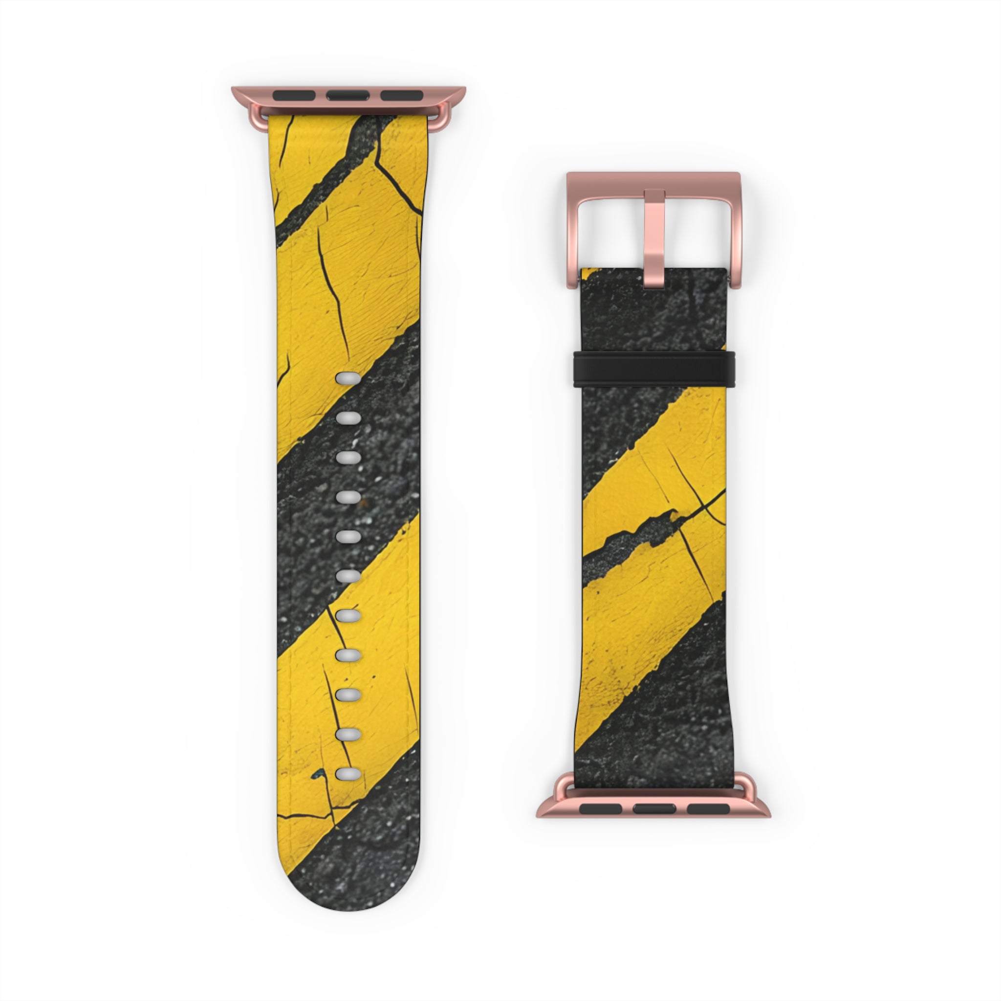 Yellow Stripes Distress - Watch Band
gult striber distress - urrem