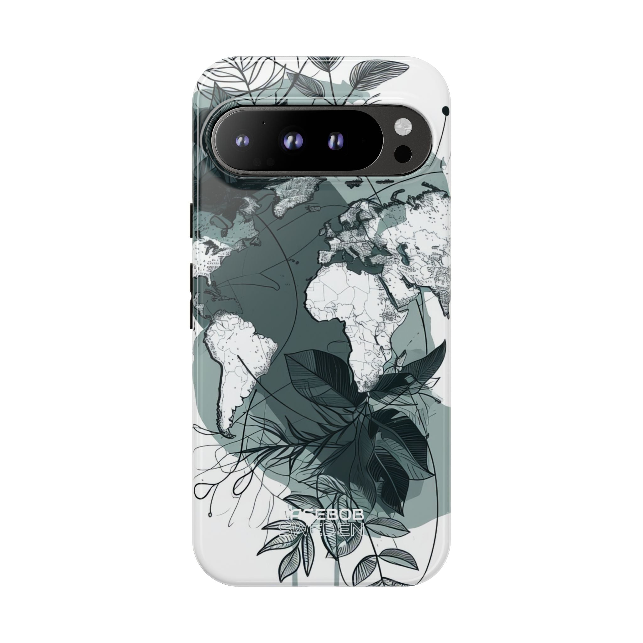 Botanische Weltkarte Google Pixel 9 – Robust