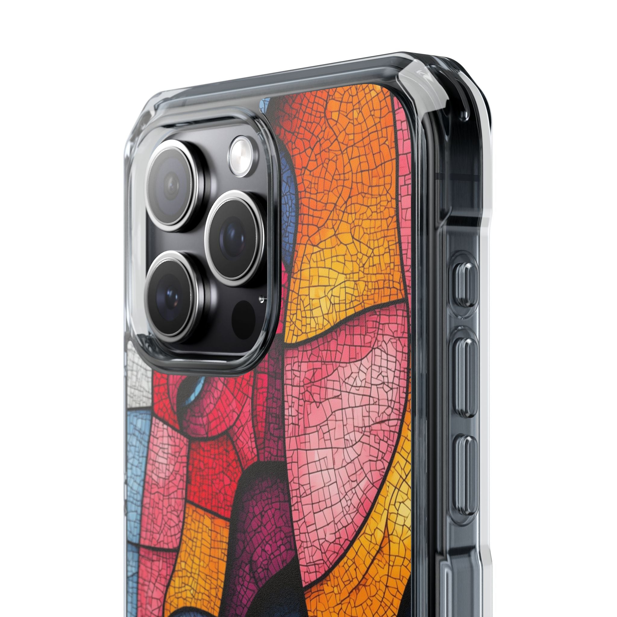 Elephant Mosaic iPhone 15 Pro Max Case - Impact