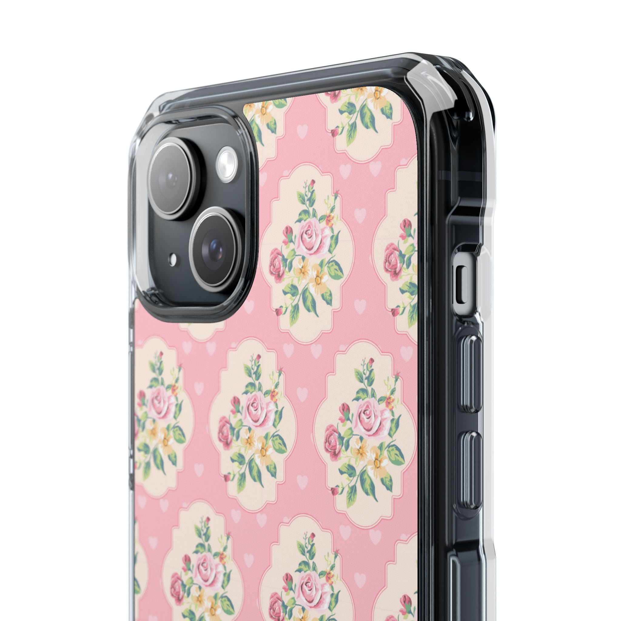 Vintage Floral Romance iPhone Case - Impact