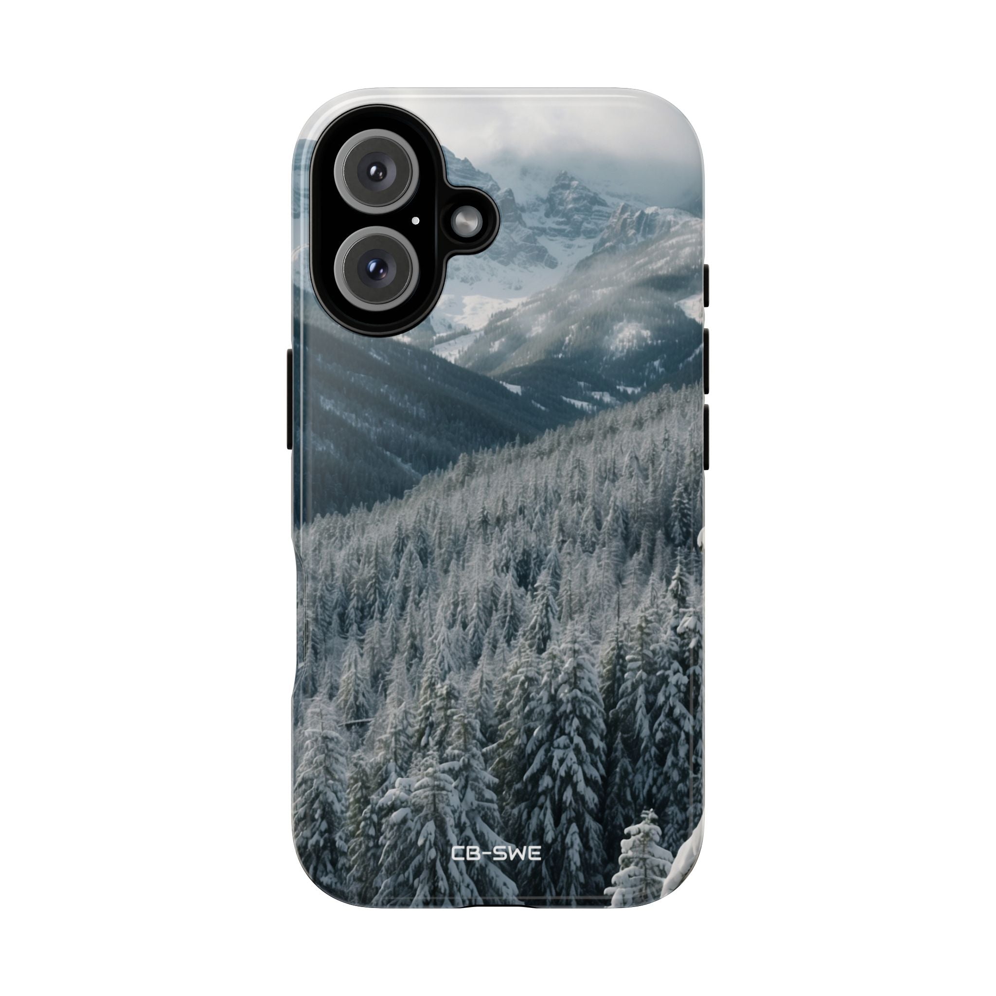 Snow Covers Peaks - iPhone Case