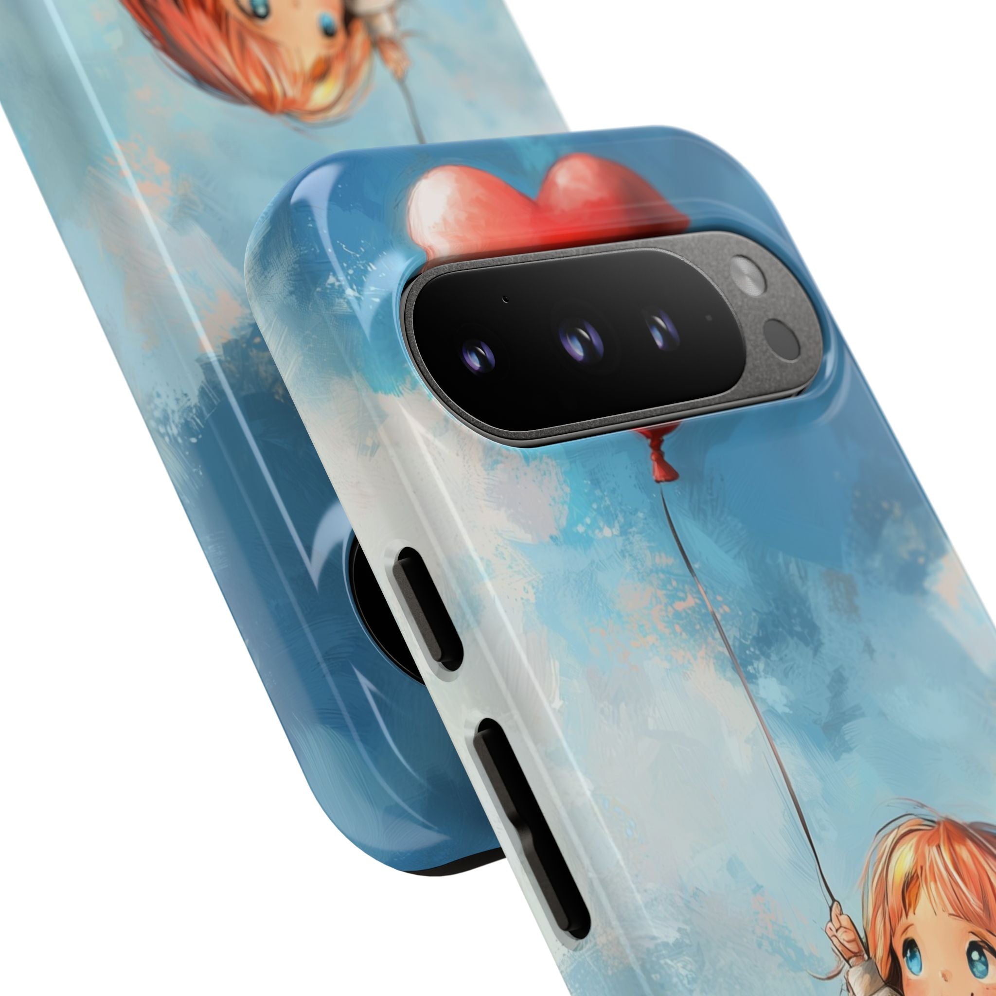 Heart Balloon Whimsy Google Pixel 9 Pro Case - Tough