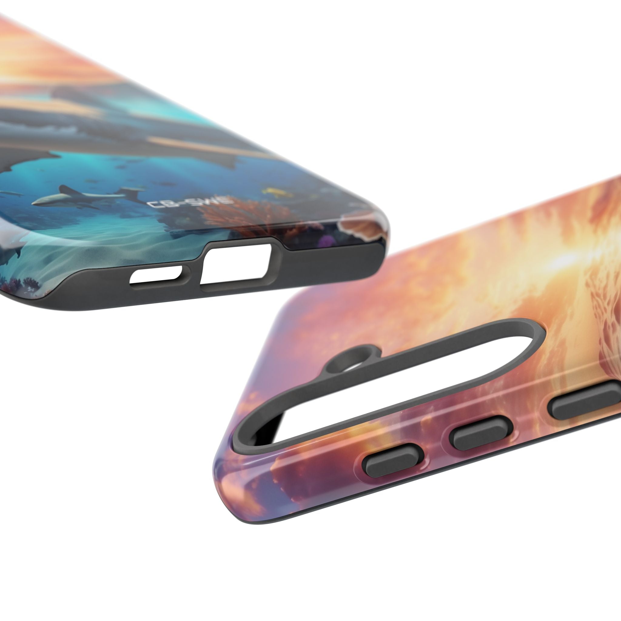 Shark Swims Through - Samsung Case