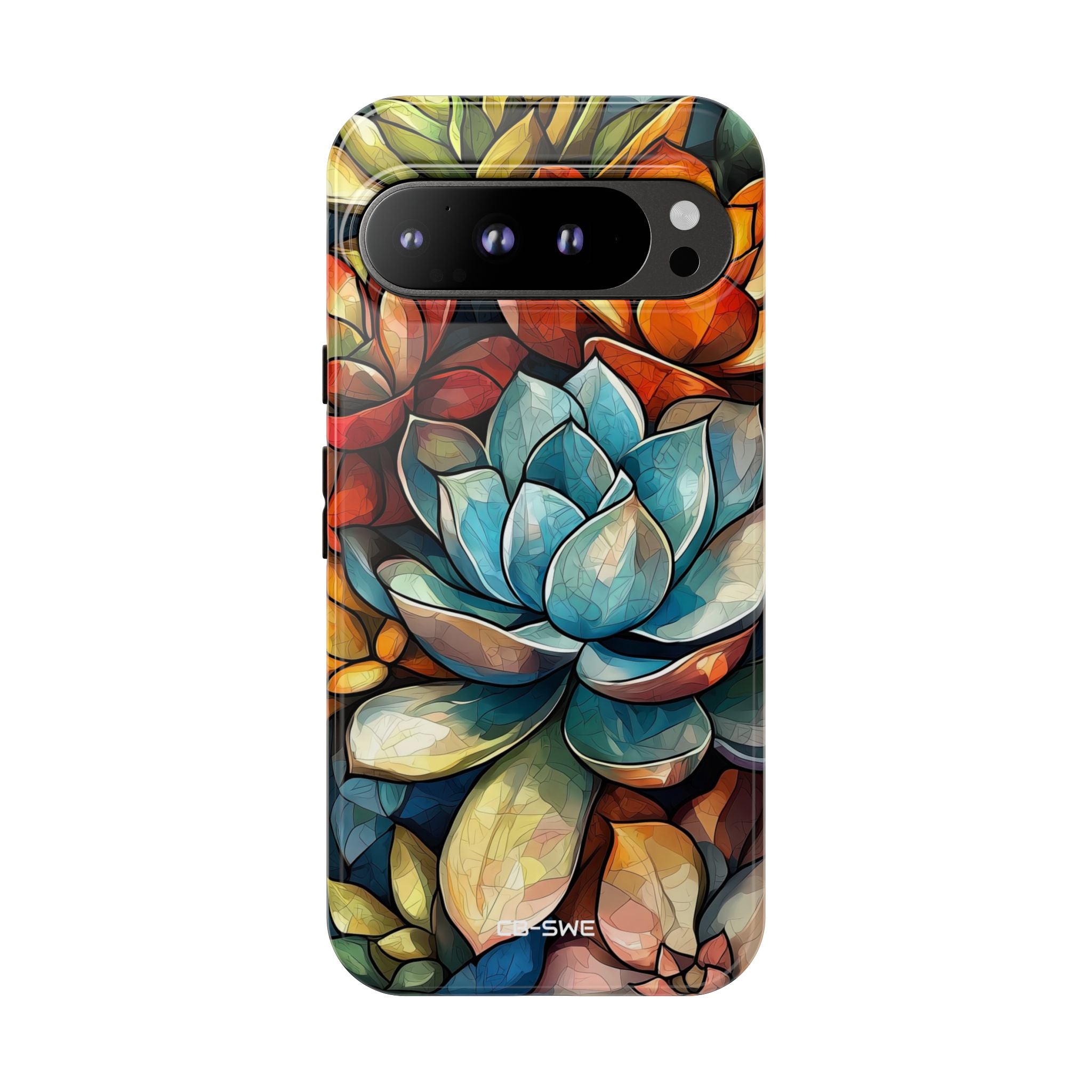Vibrant Succulent Garden - Google Pixel Case