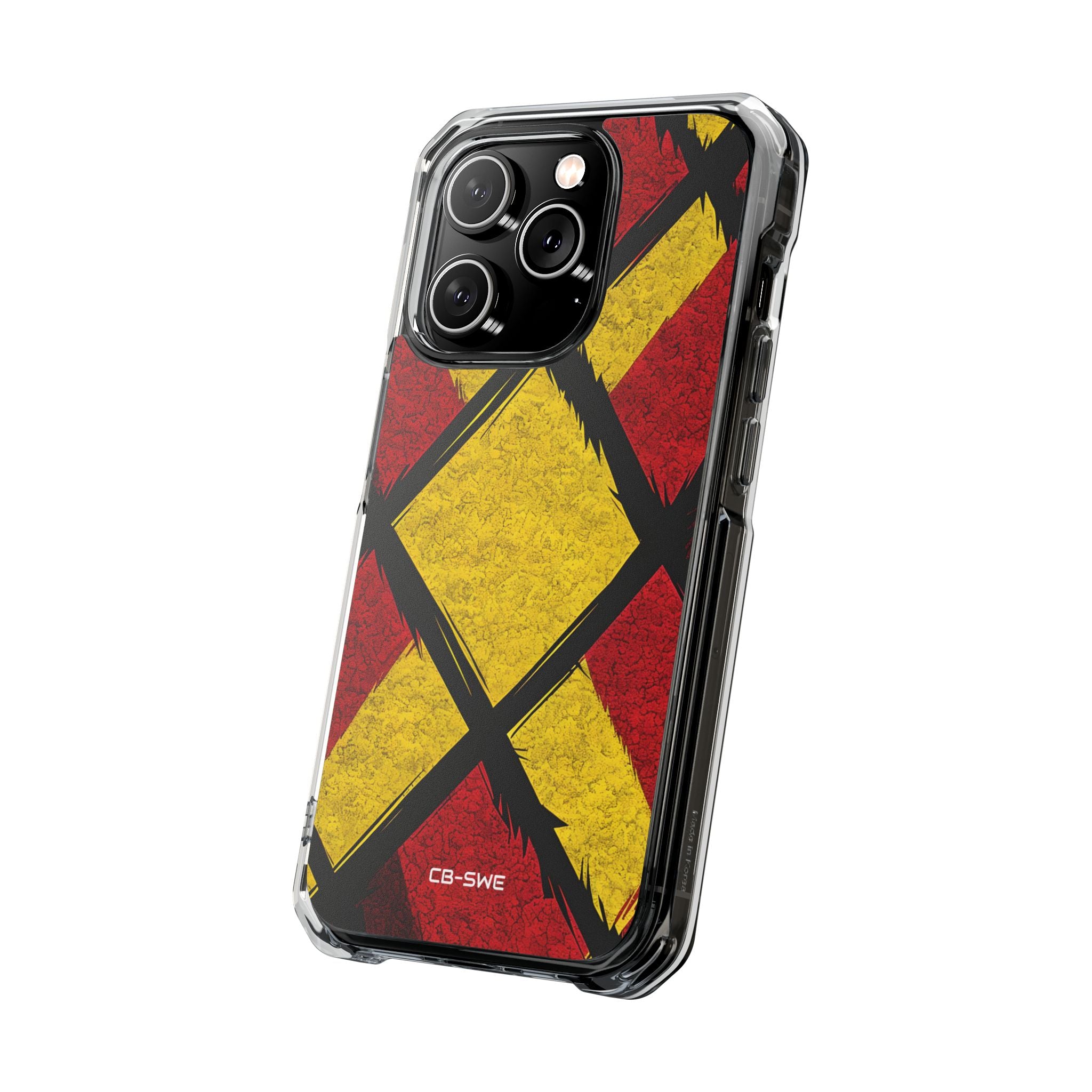 Dynamic Geometric Energy iPhone Case - Impact