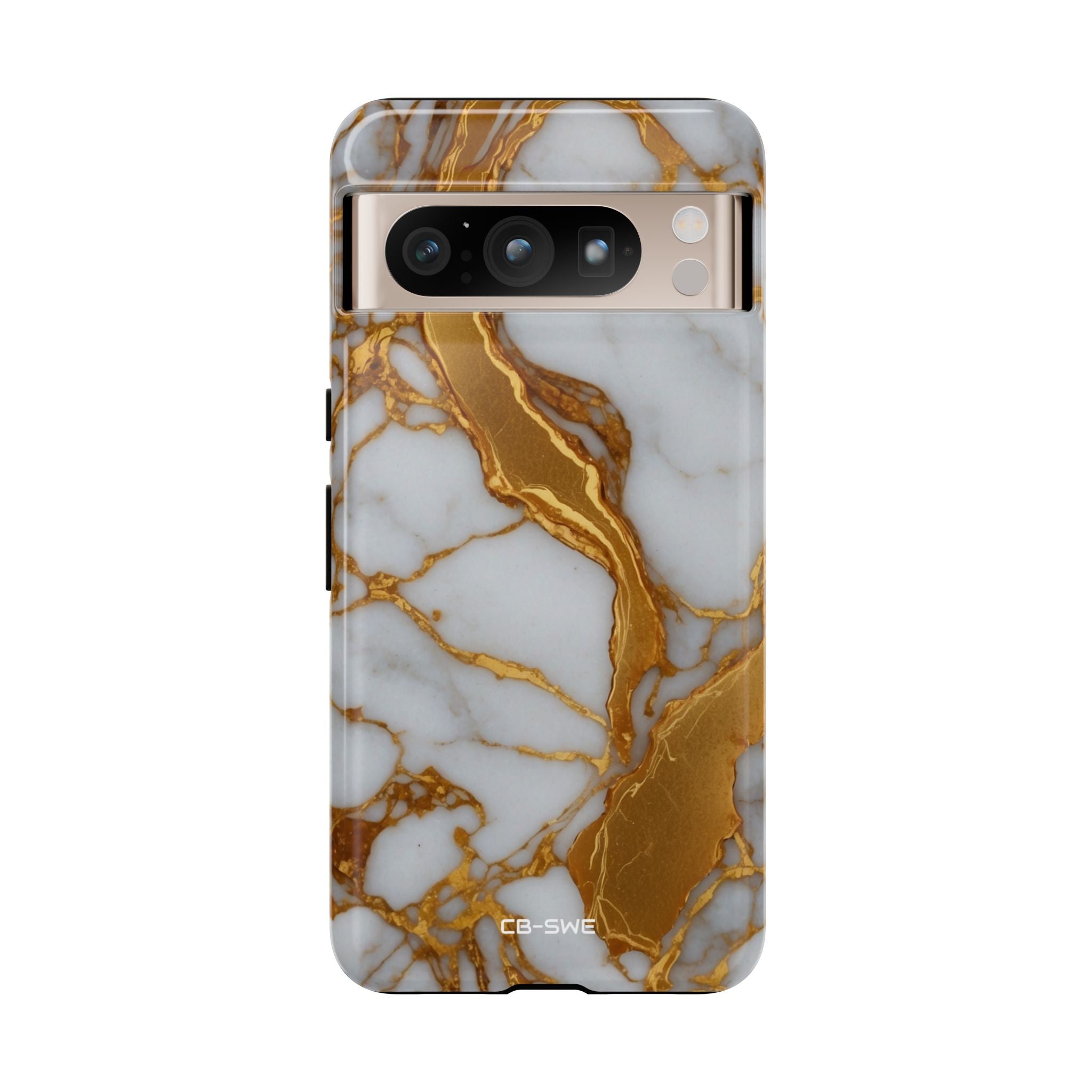 Golden Veins Flow - Google Pixel Case