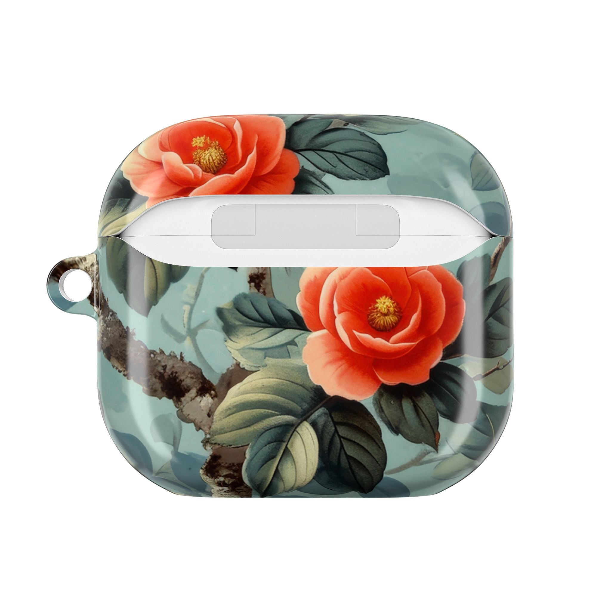 Pink Camellia - AirPods Case