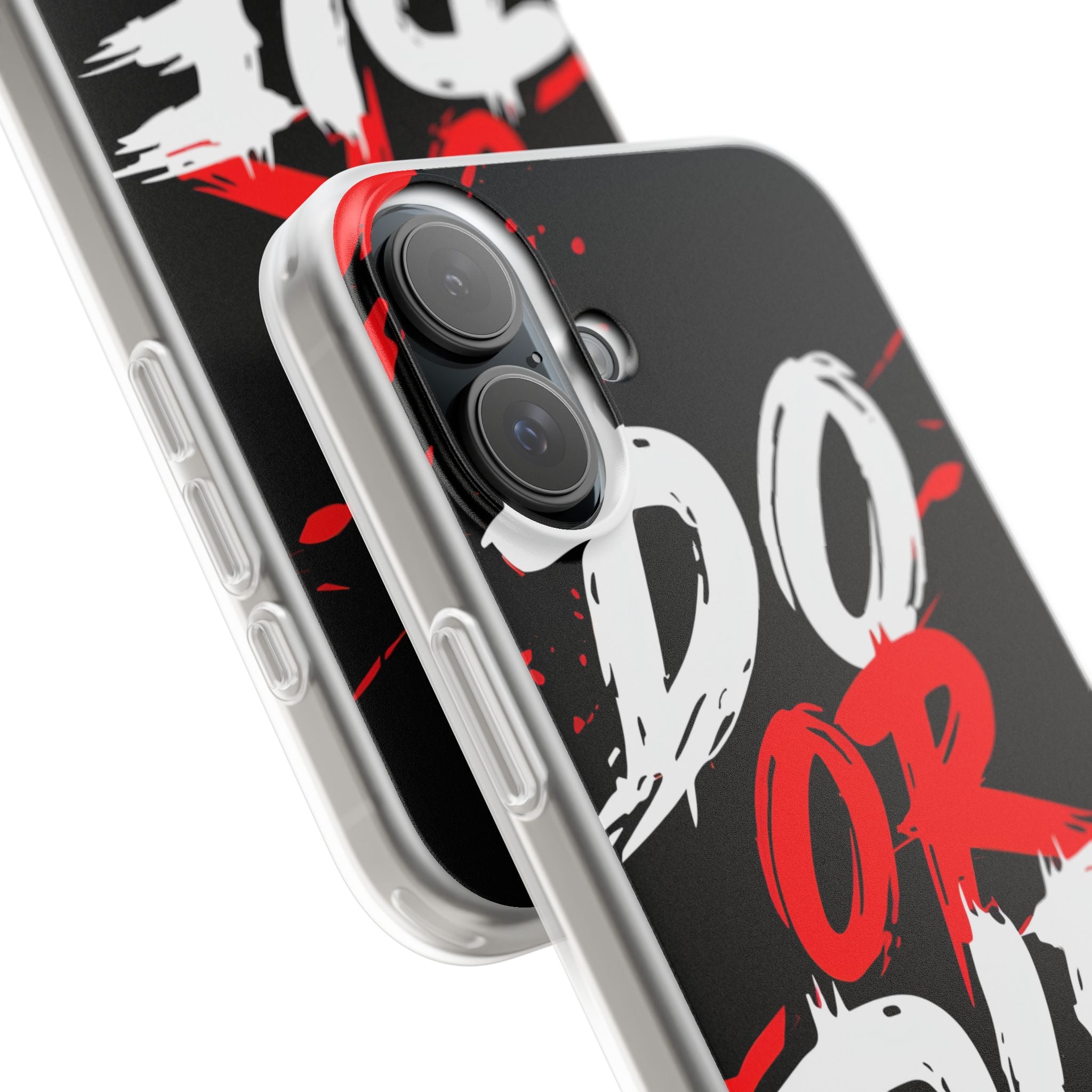 Do Or Die Splatter iPhone 16 Plus Case - Soft