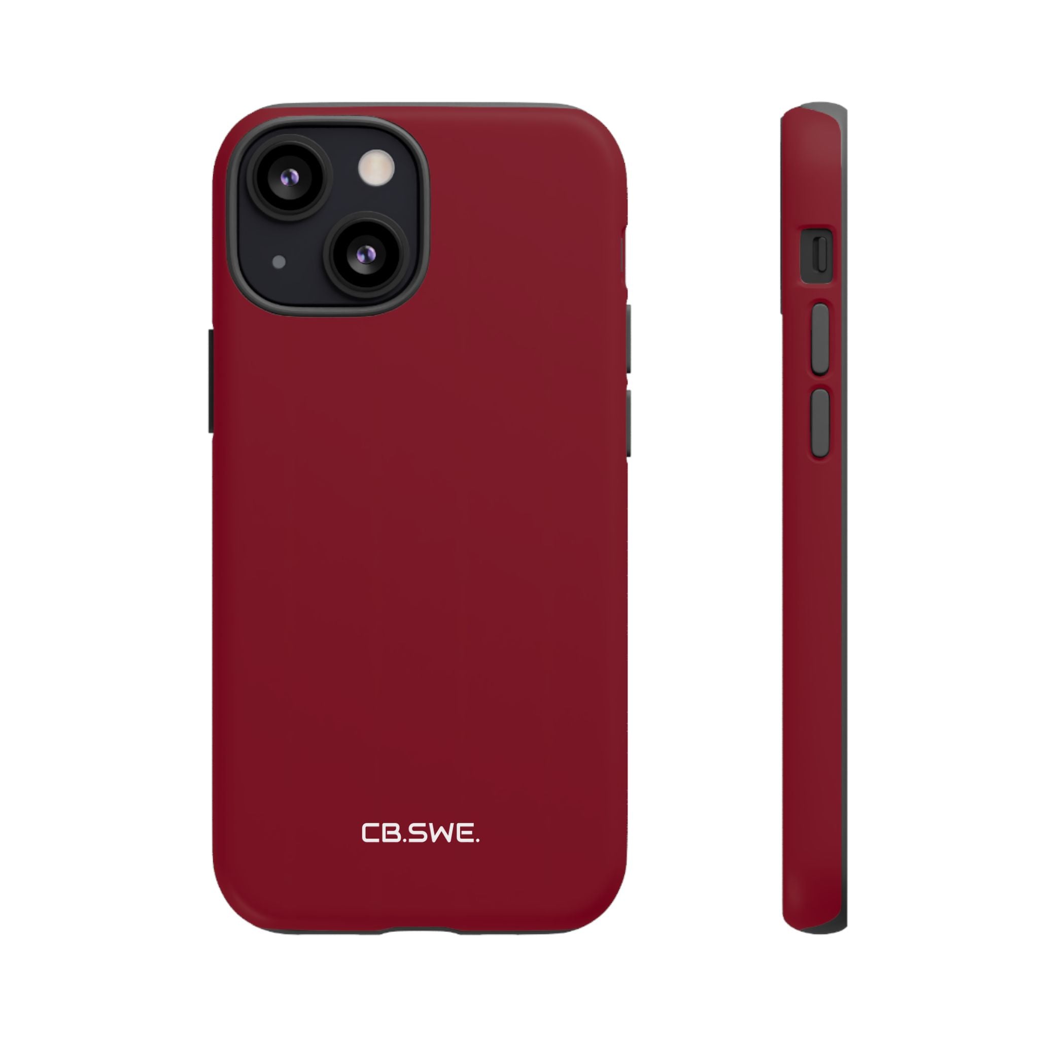 Burgundy iPhone Case - Tough