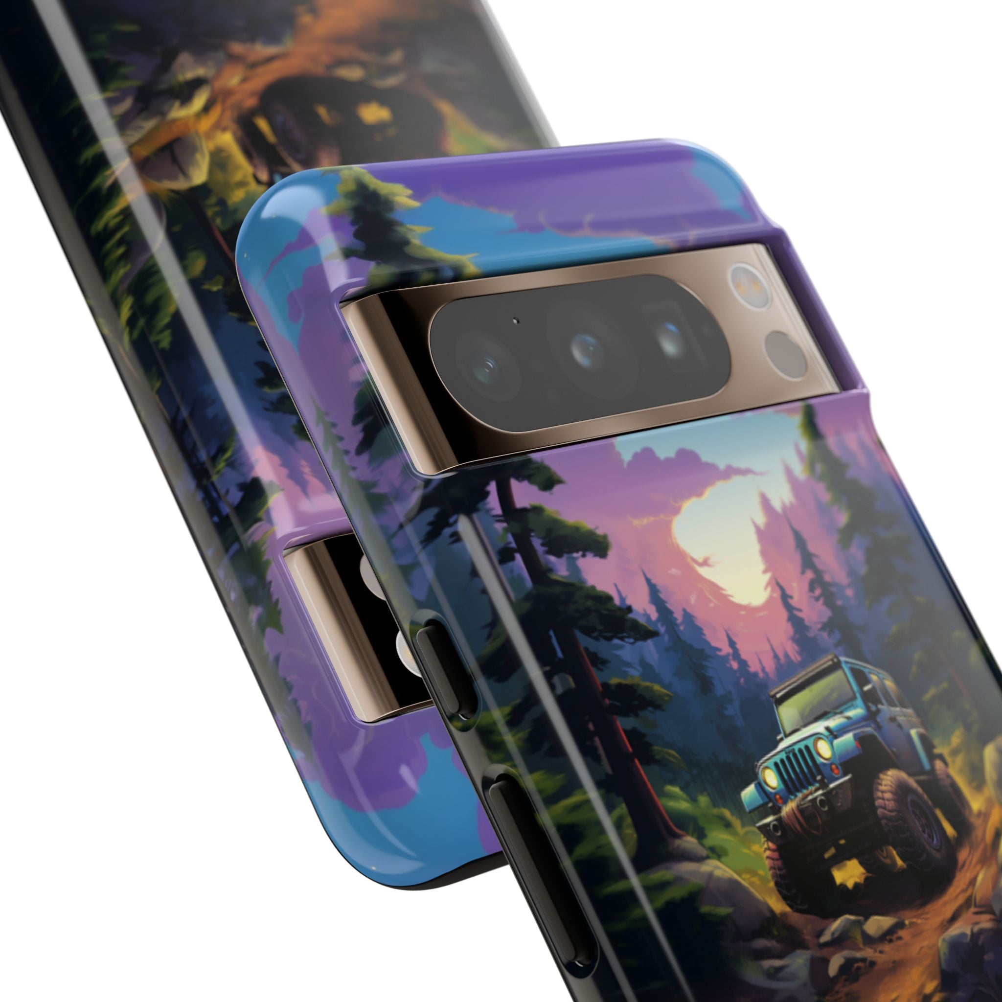 Sunset Forest Drive - Google Pixel Case