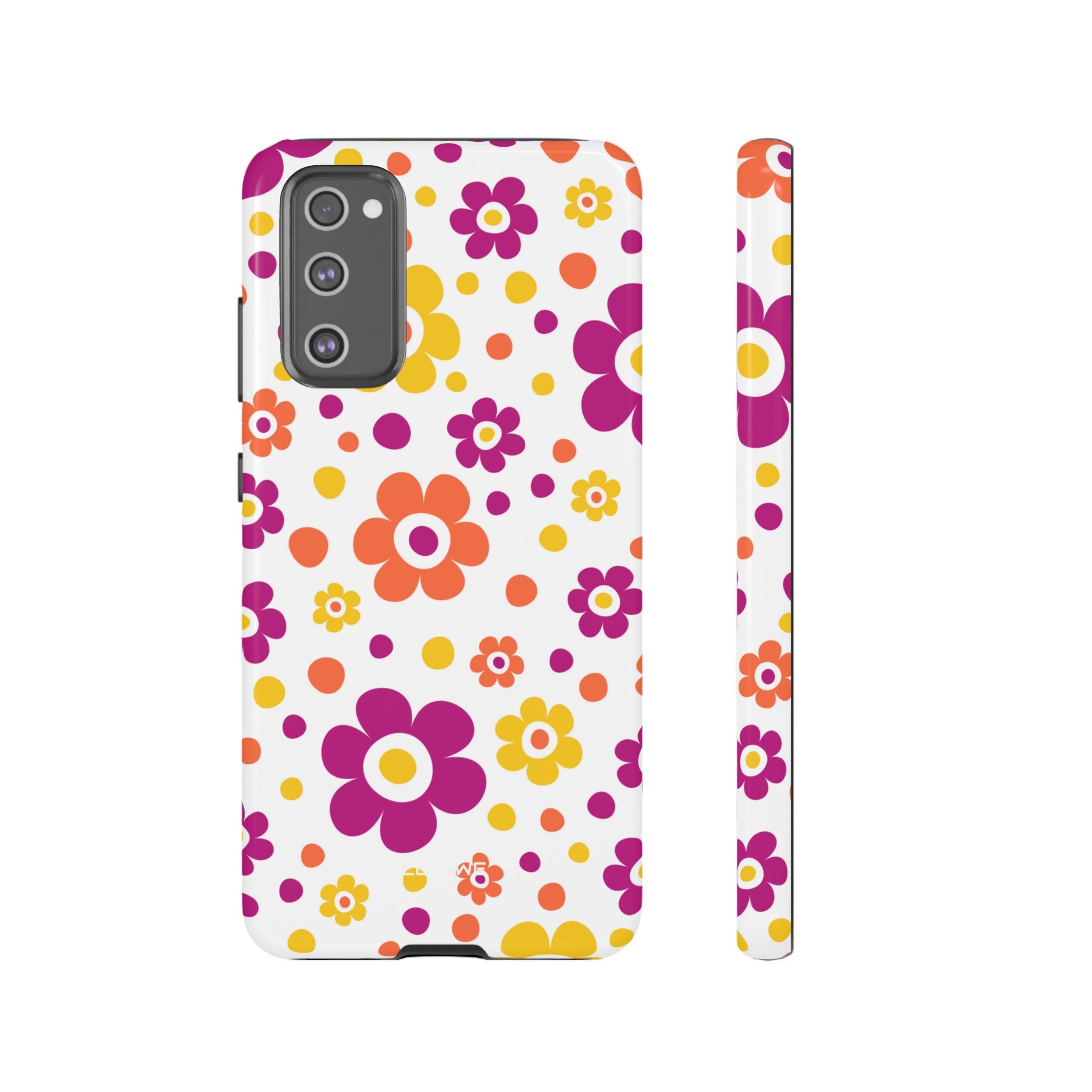 Retro Floral Playfulness - Samsung Case