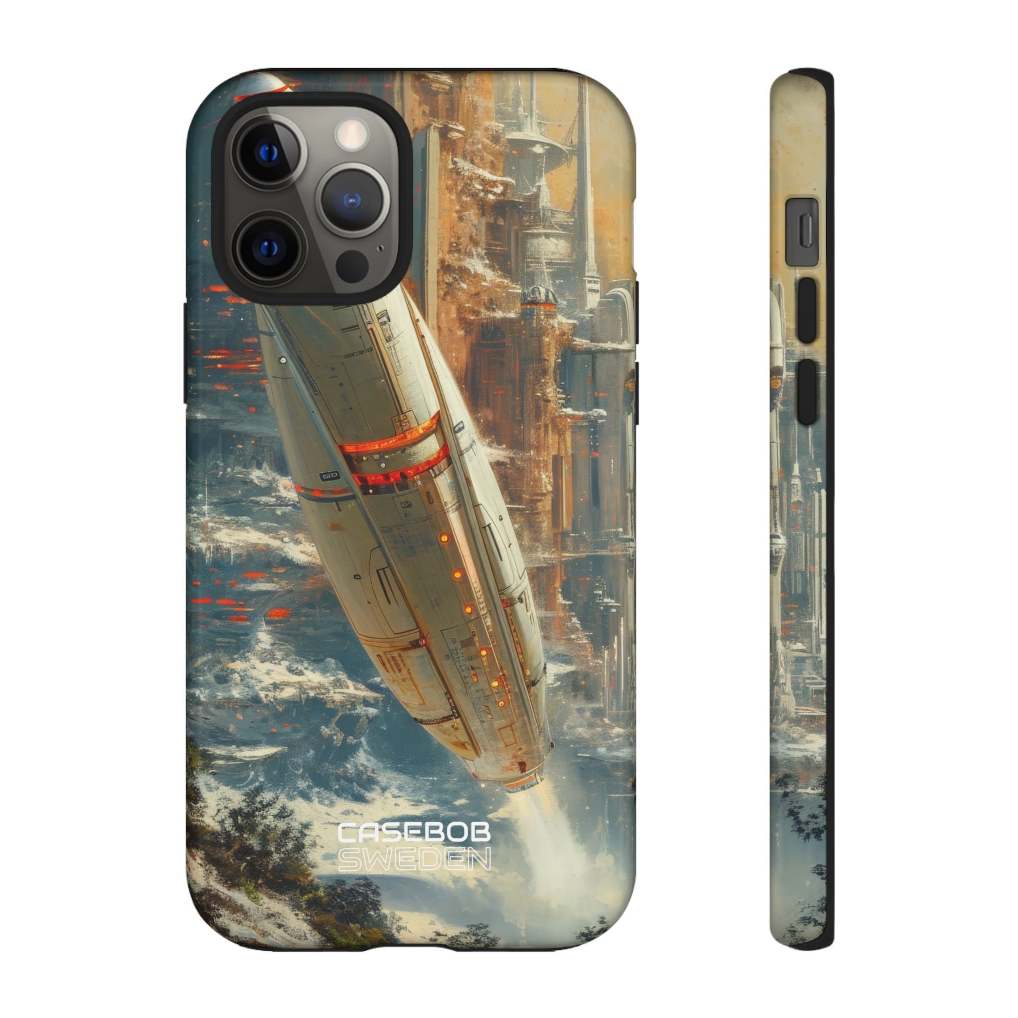 Futuristic Forest Voyage iPhone 12 - Tough