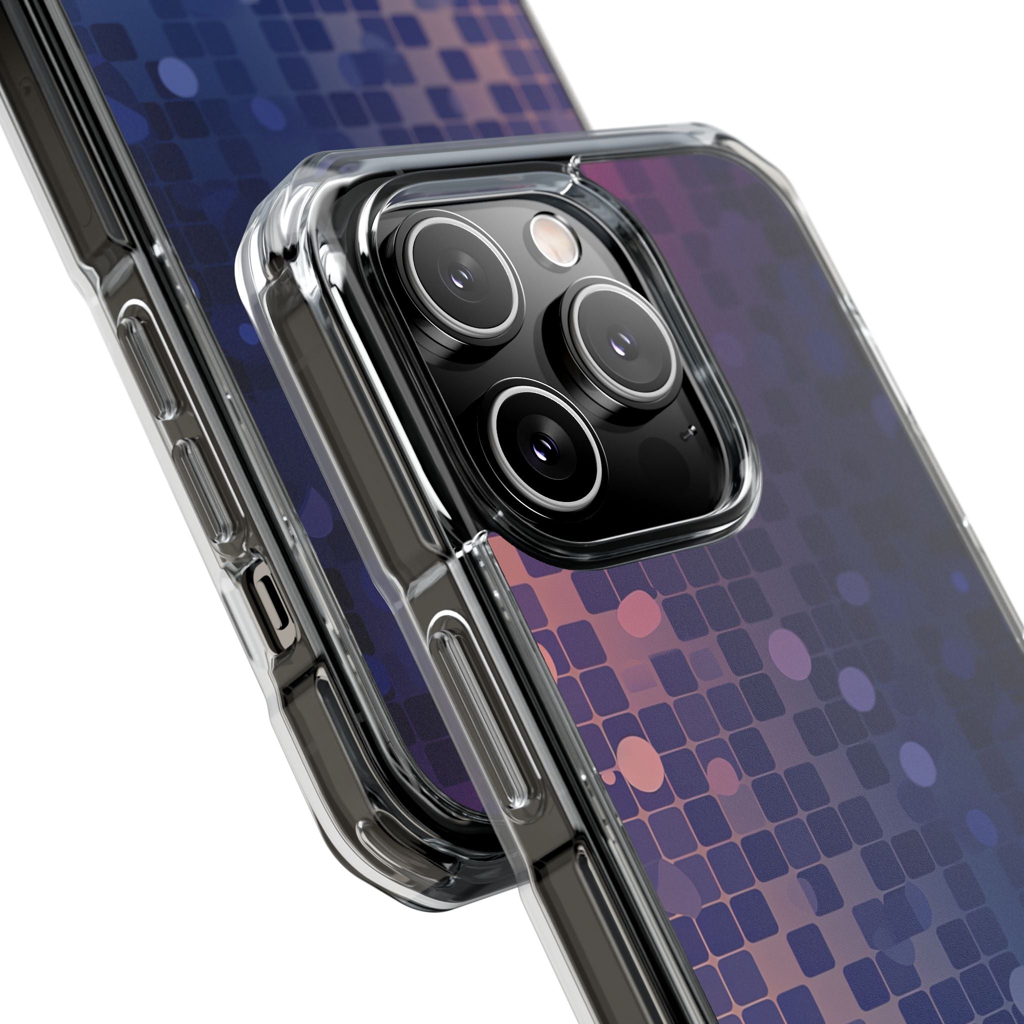 Vibrant Pixel Bloom iPhone 14 - Impact Clear+
