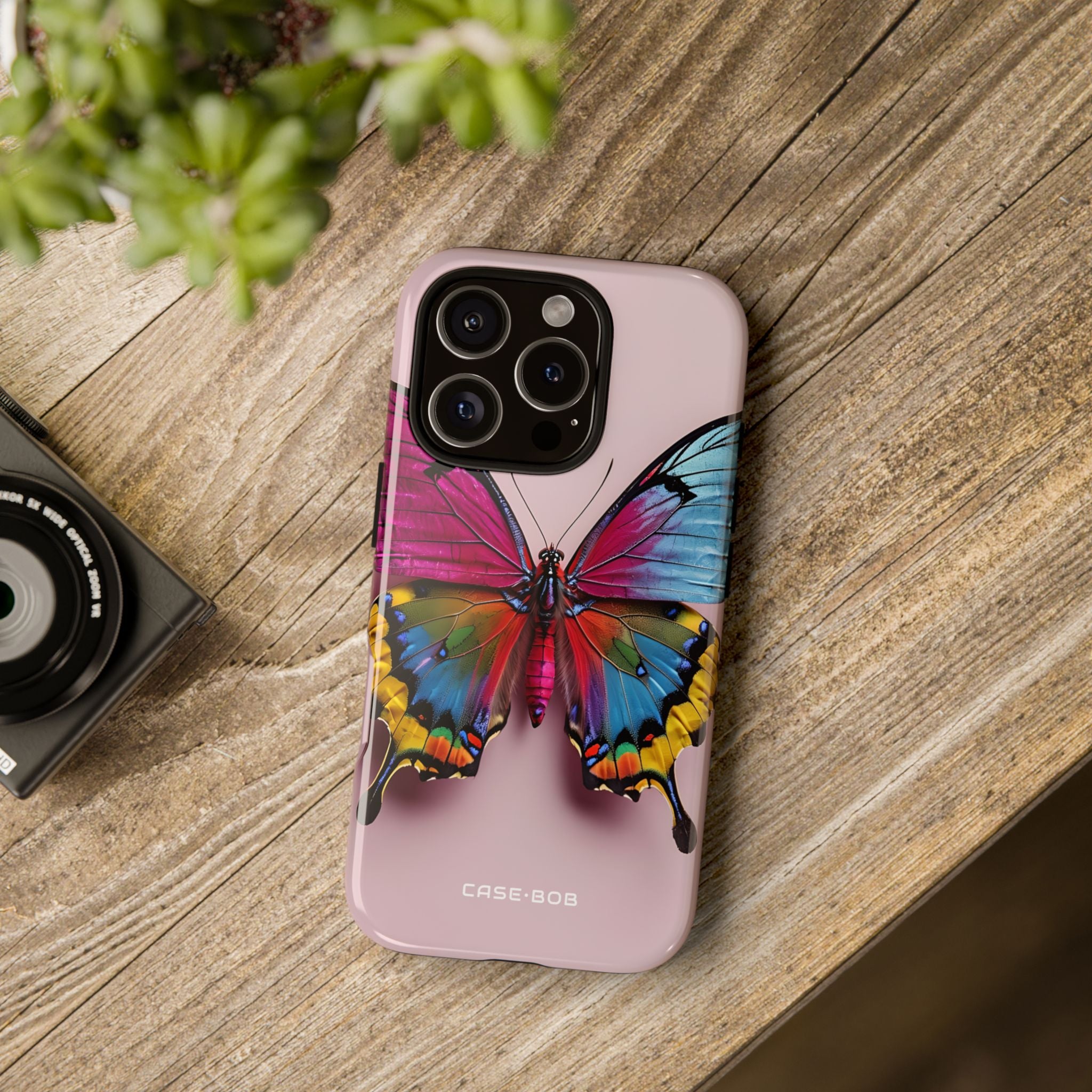 Vivid Butterfly iPhone 16 Pro Case - Tough
