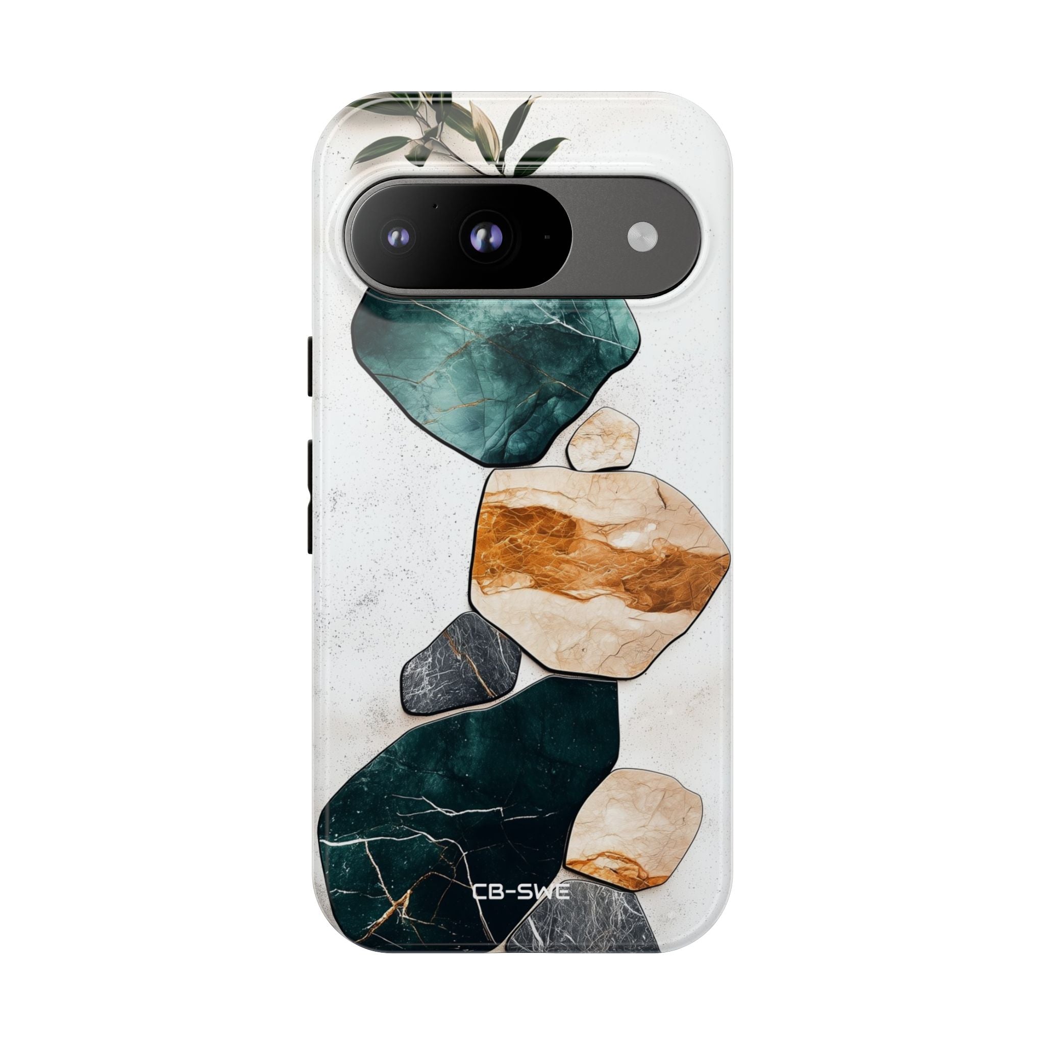 Stone Shapes Embrace - Google Pixel Case