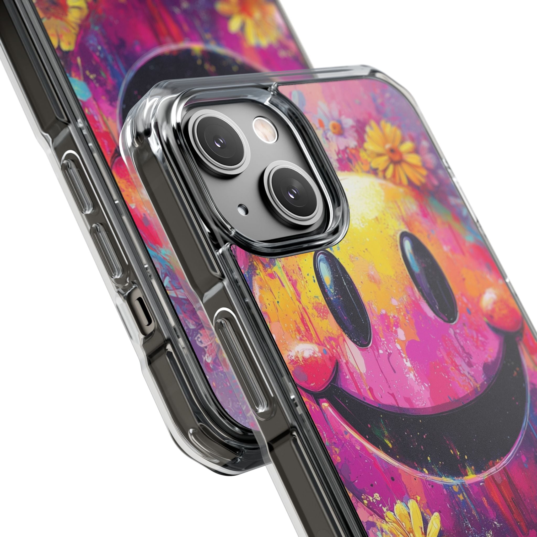 Smiley Bloom iPhone 14 Case - Impact