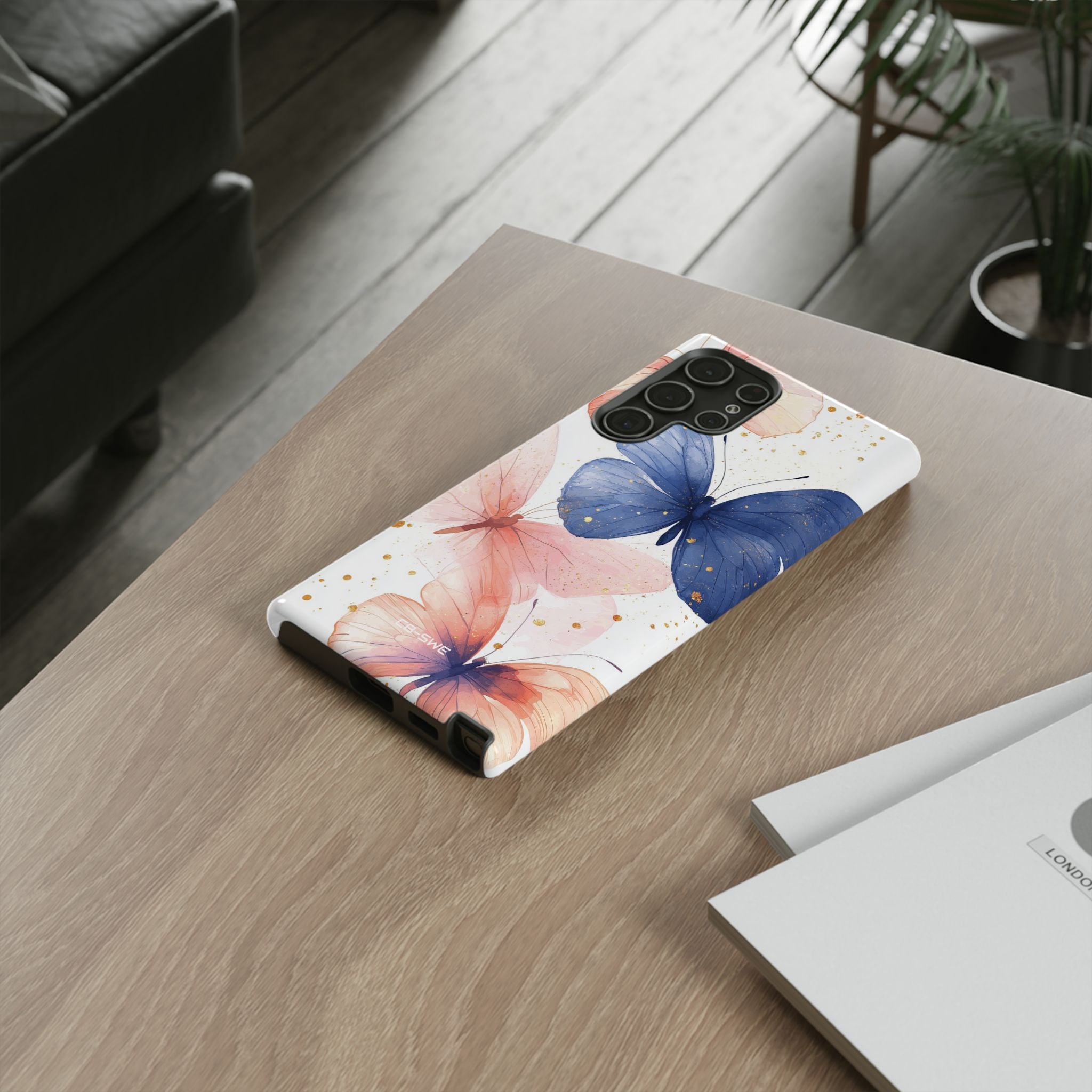 Butterflies Dance Light - Samsung Case