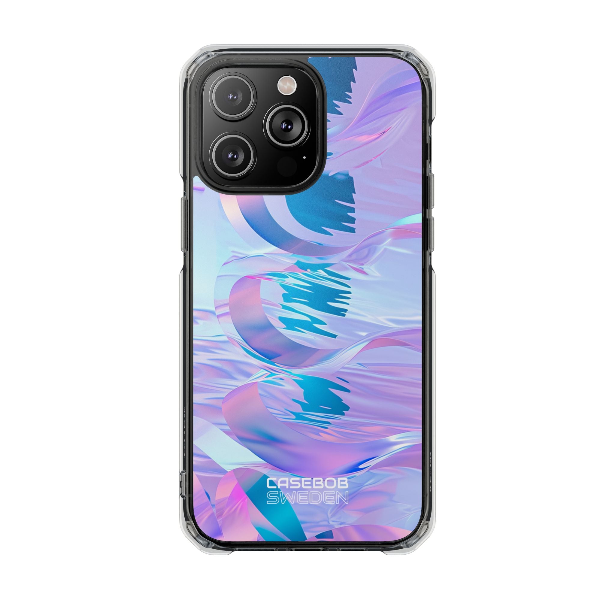Iridescente Stromende Golven iPhone 14 - Impact Clear+