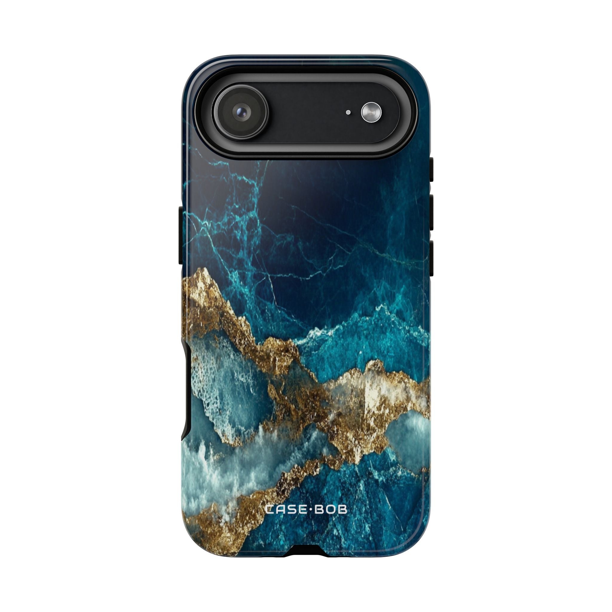 Jagged Gold Split iPhone 17 Air Case - Tough