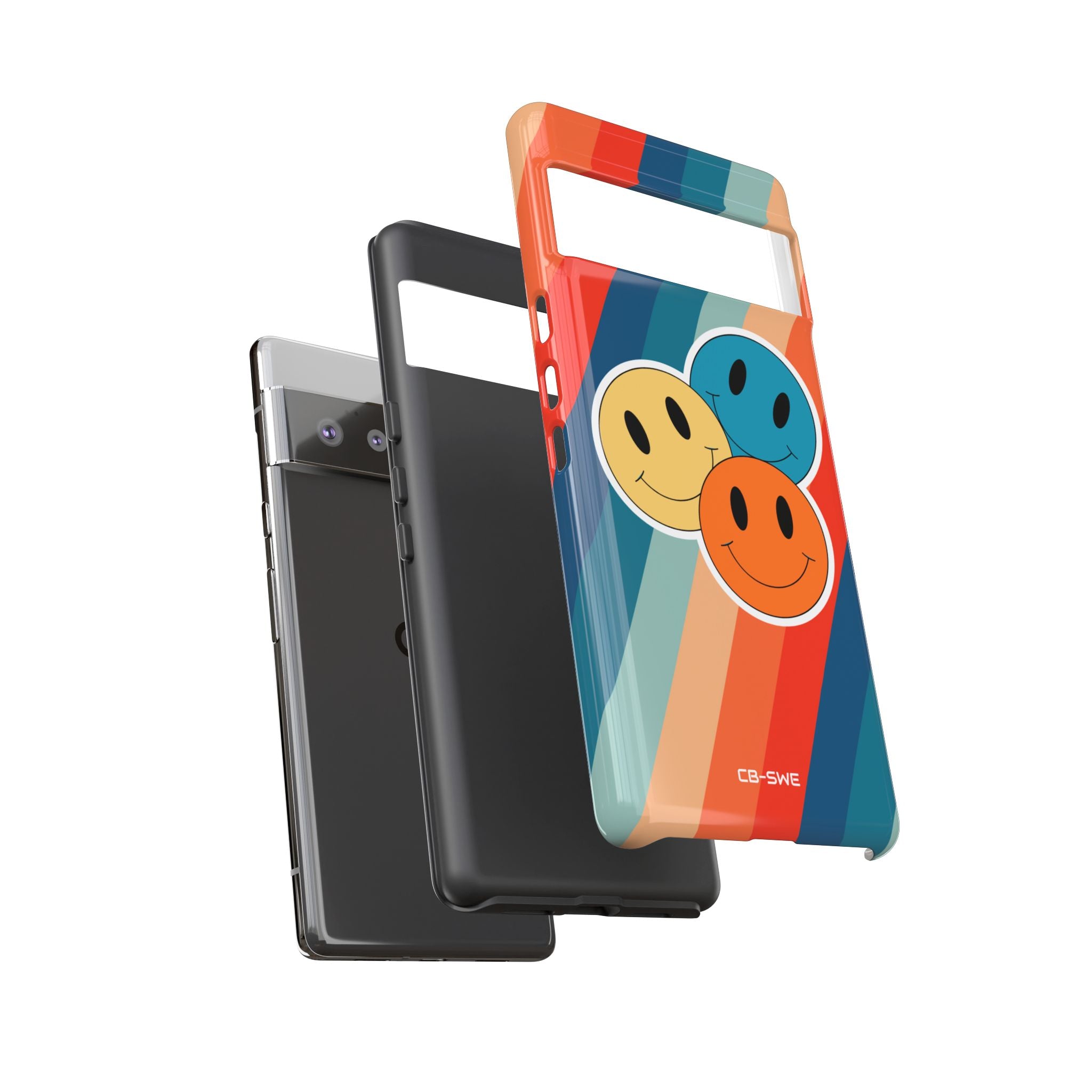 Retro Smiley Harmony - Google Pixel Case