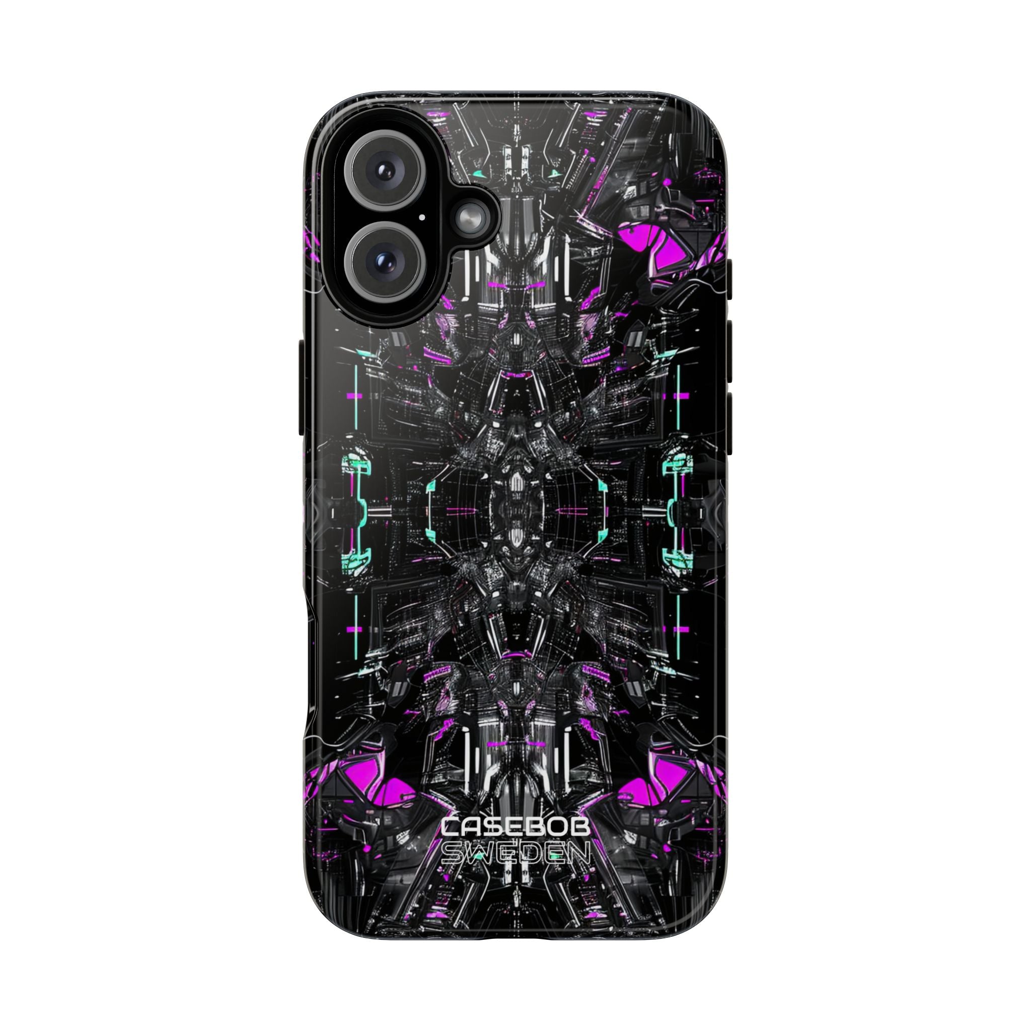 Cybernetic Neon Nexus iPhone 16 - Tough