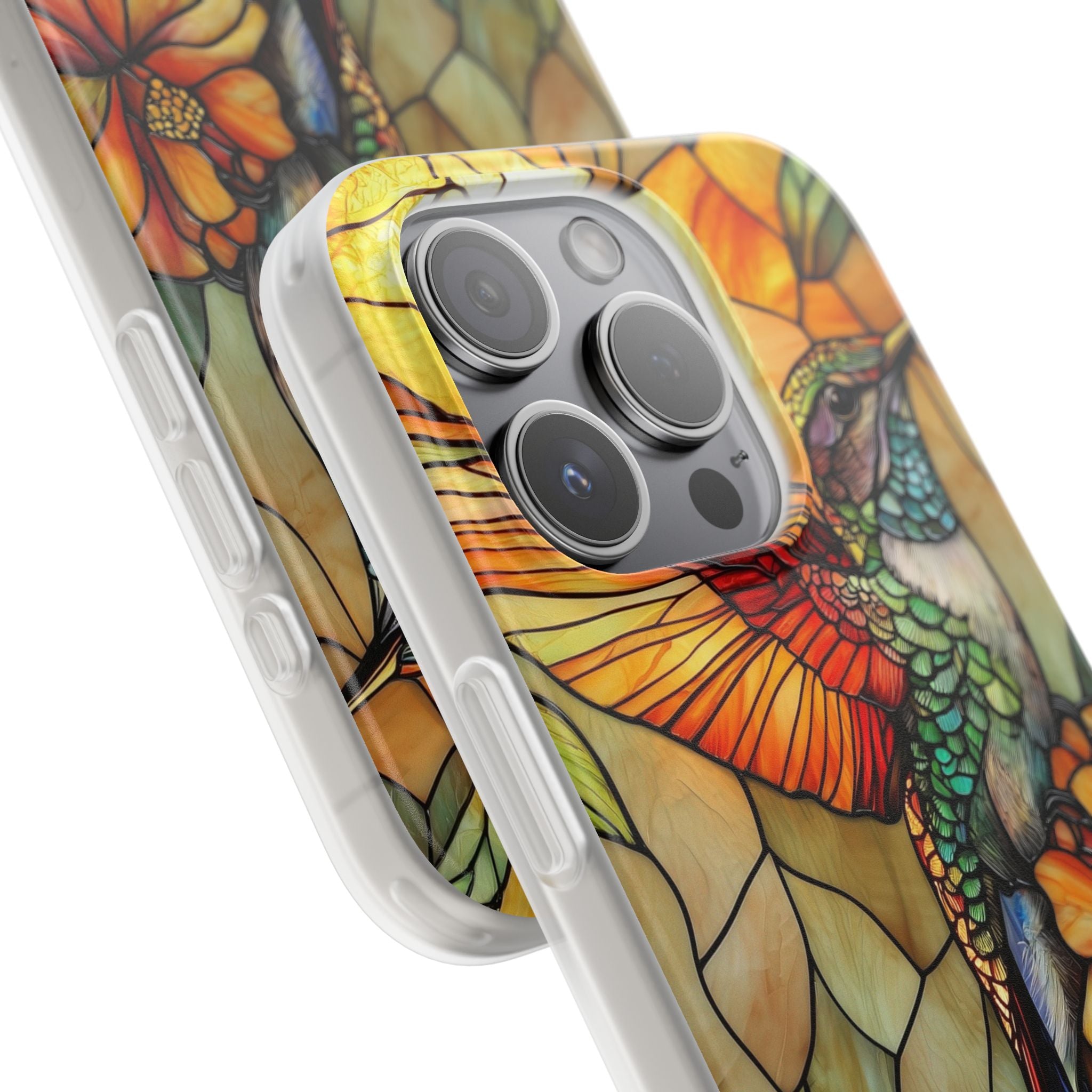 Hummingbird Radiance iPhone 15 Pro Case - Soft
