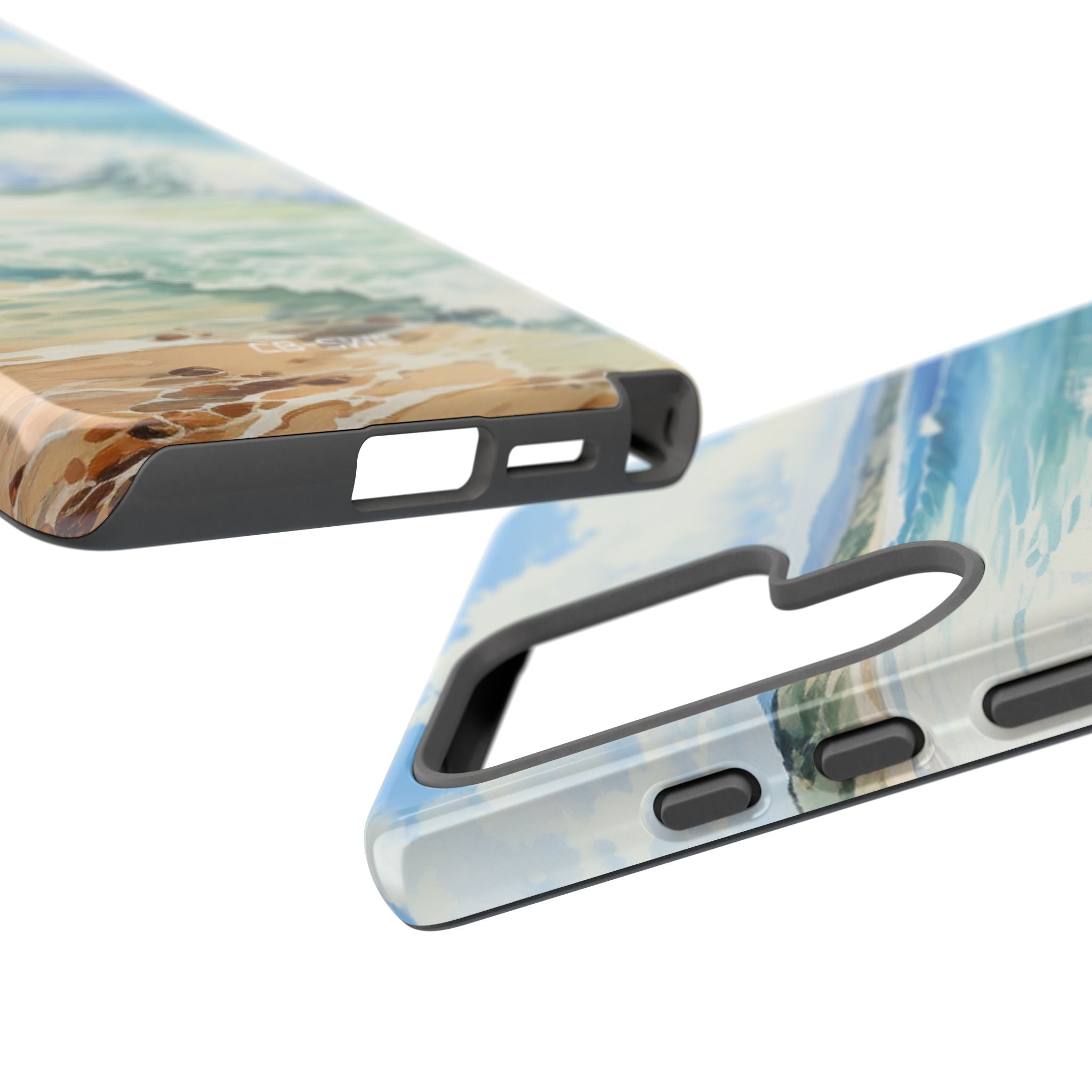 Serene Coastal Watercolors - Samsung Case