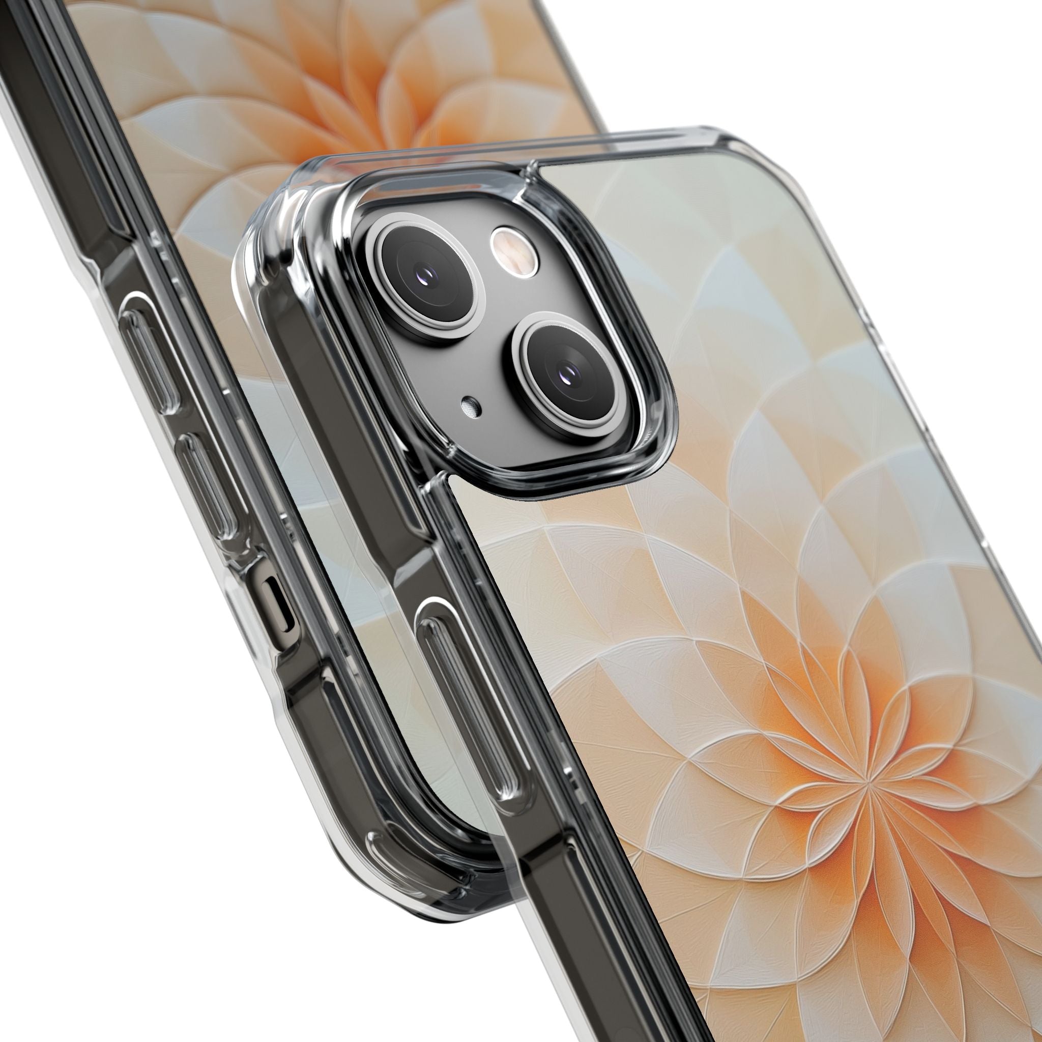 Petals Embrace Light iPhone Case - Impact