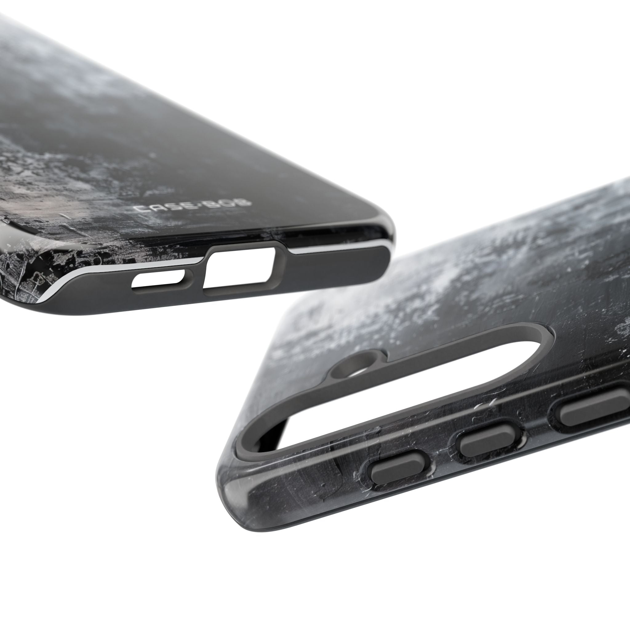 Textured Blackscape Samsung S25 Plus Case - Tough