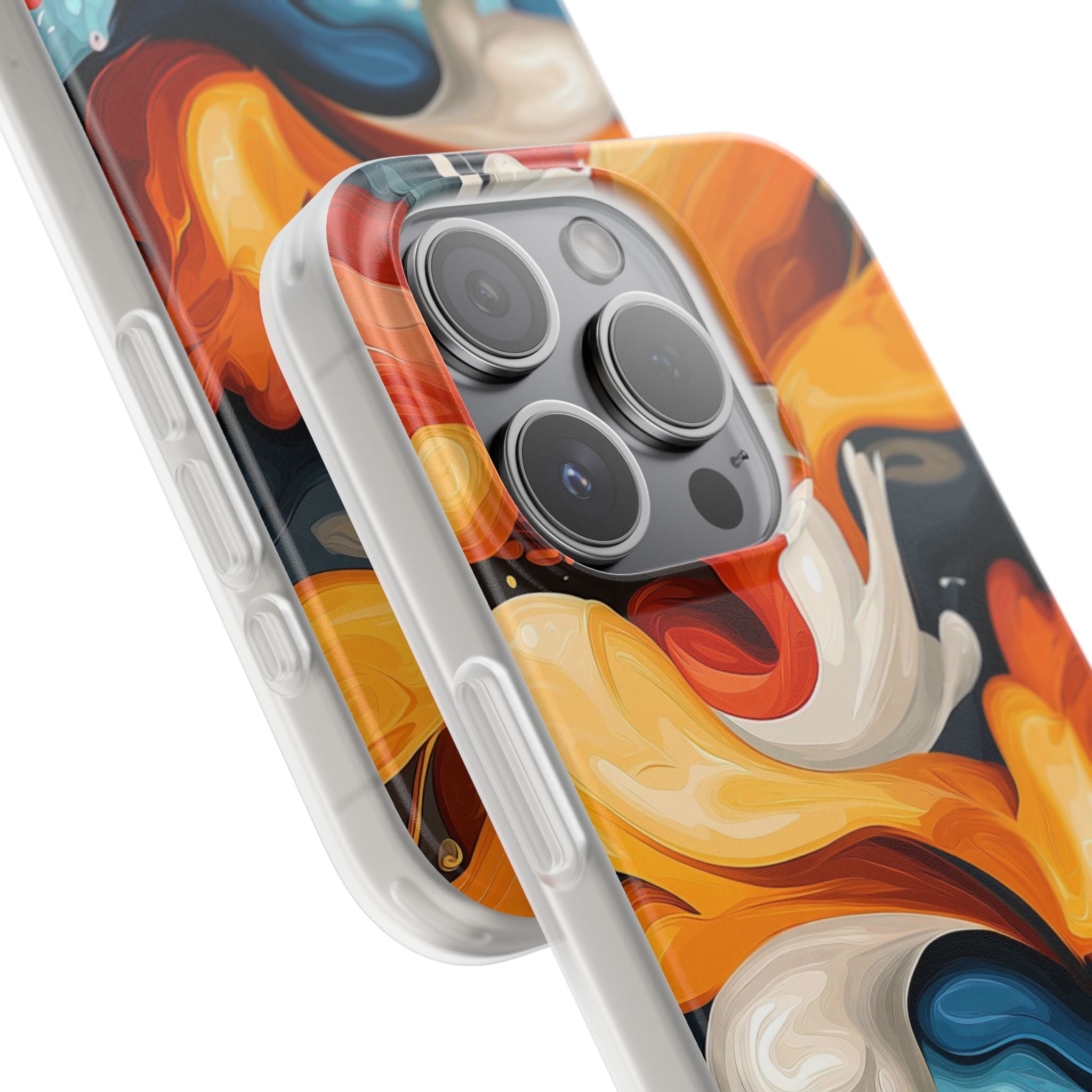 Crimson Ribbon iPhone 15 Pro Case - Soft