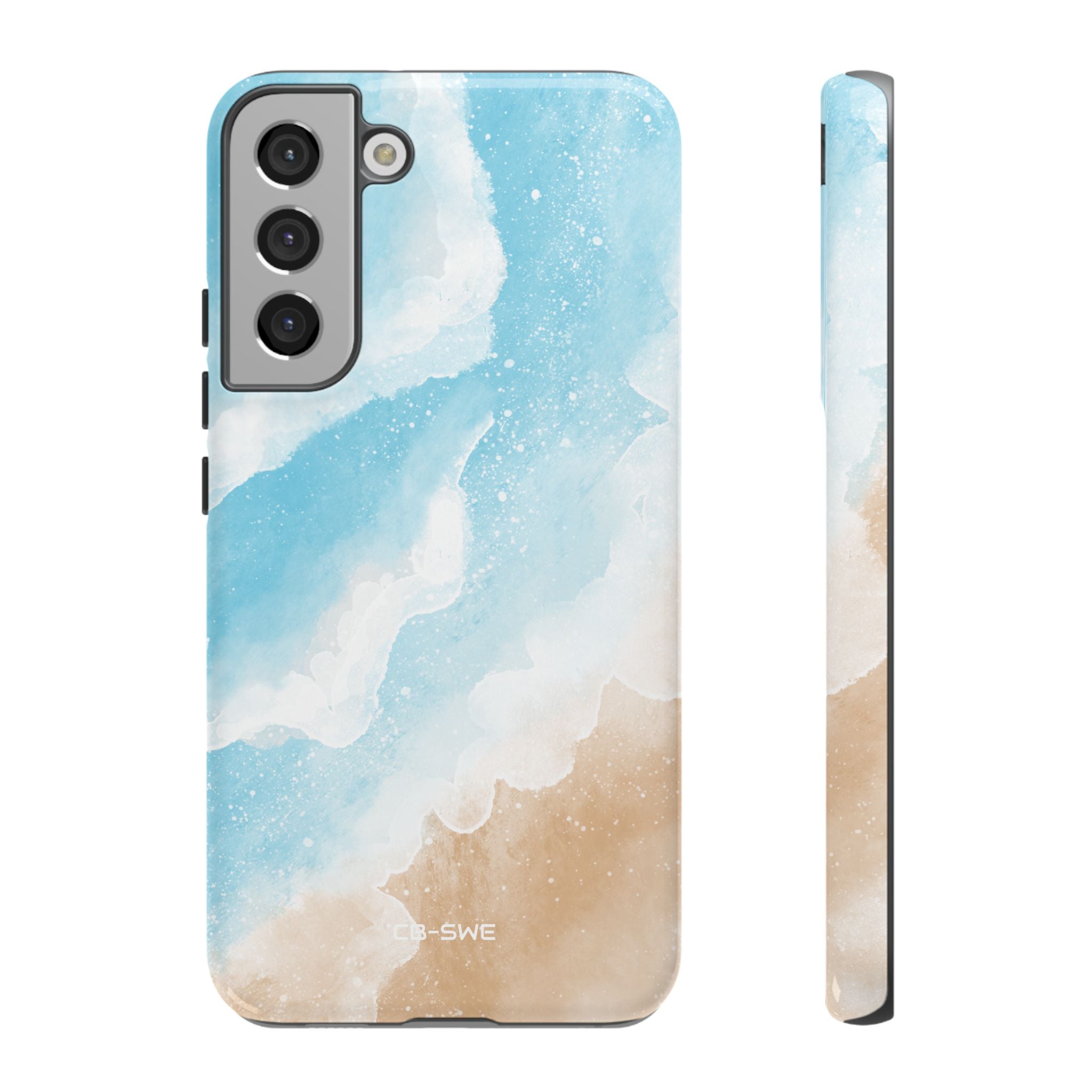 Serene Coastal Whispers - Samsung Case