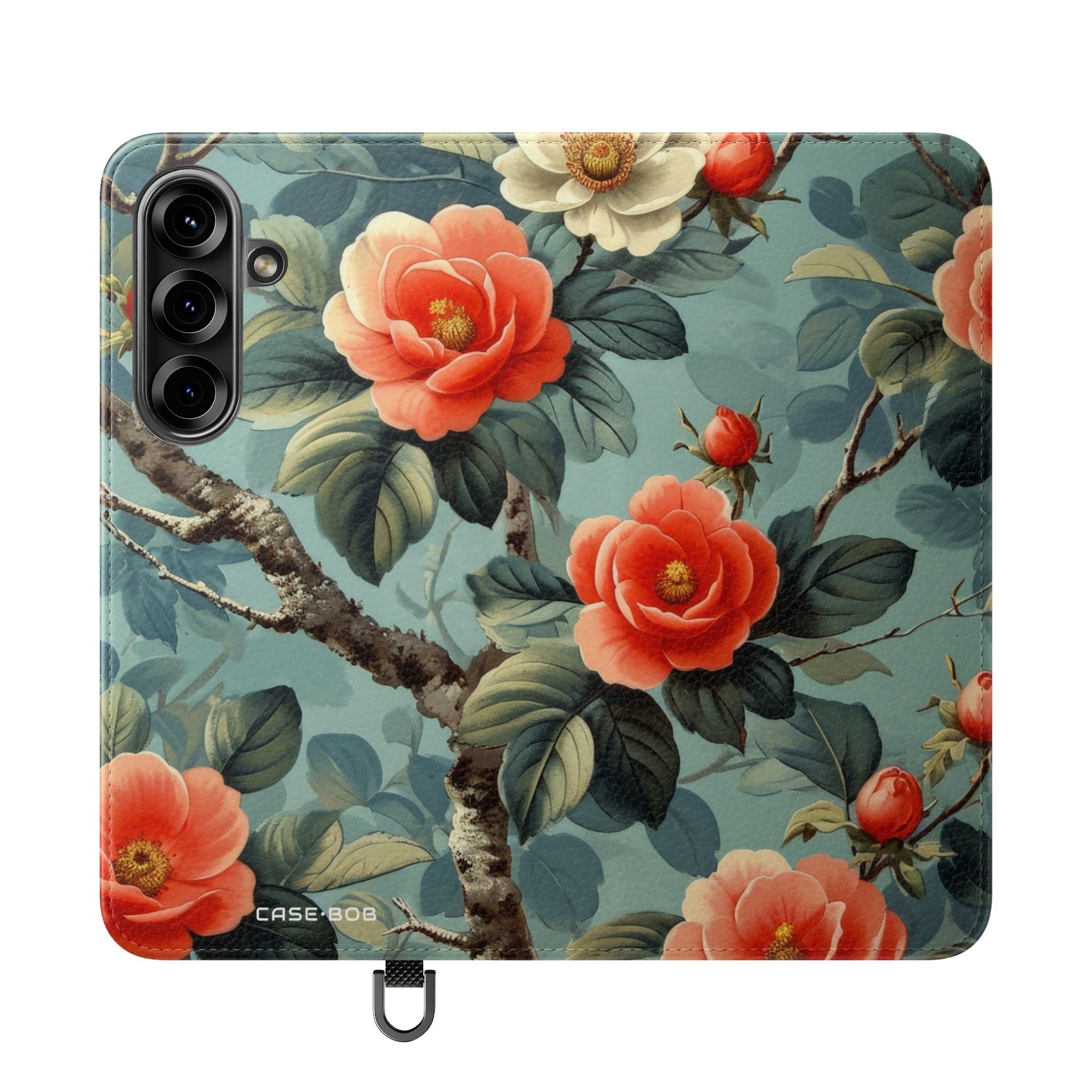 Pink Camellia - Samsung S25 Case - Lompakko