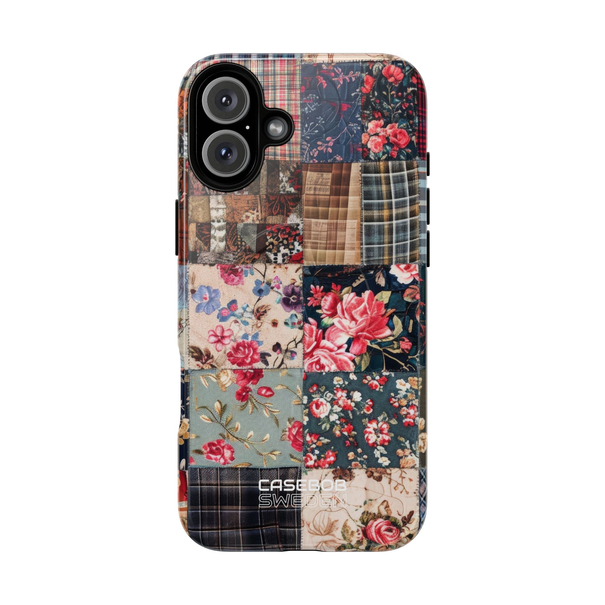 Patchwork Floral Quilt iPhone 16 - Tough+