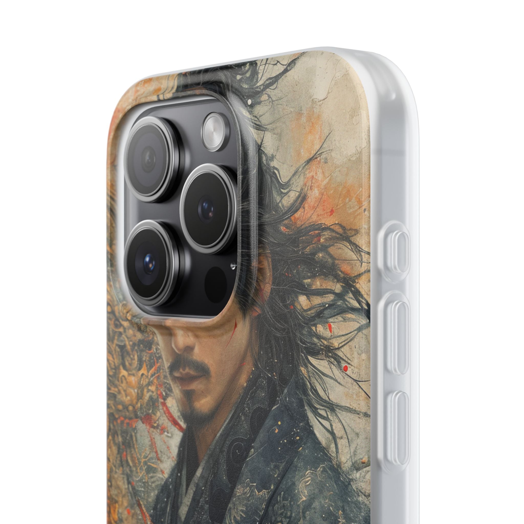 Dragonblade Warrior iPhone 15 Pro Case - Soft