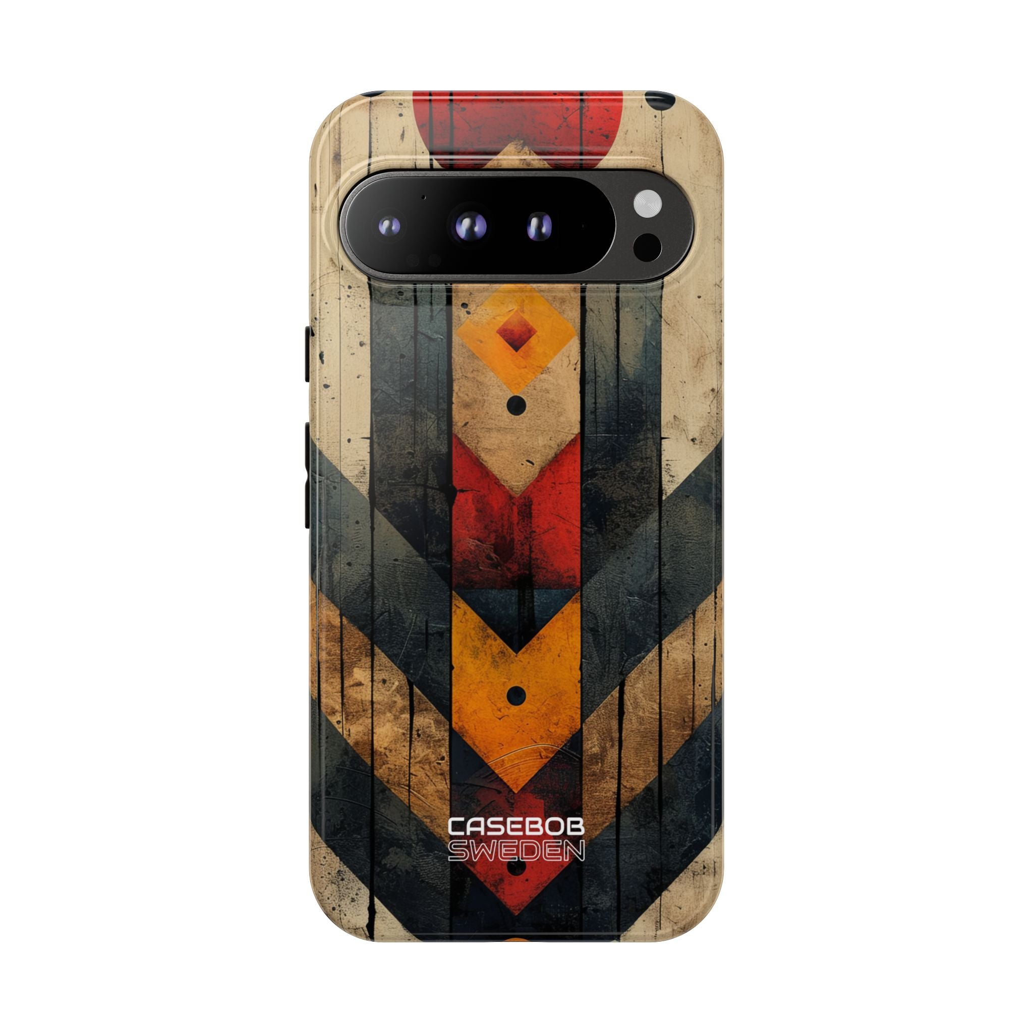 Geometric Fire Rise Google Pixel 9 - Resistente