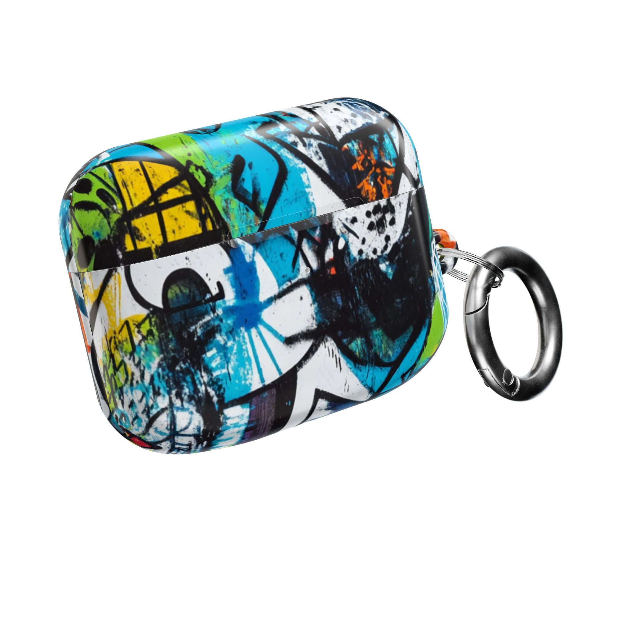 Bold Shapes Blue - AirPods Case