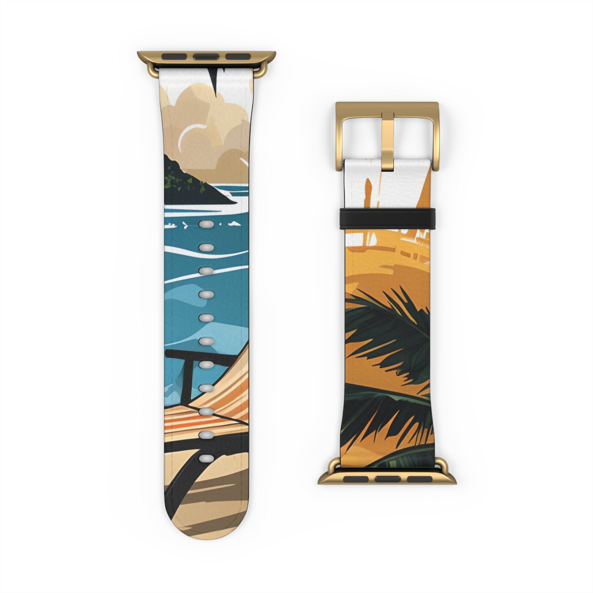 Palm Sunscape - Kellonranneke