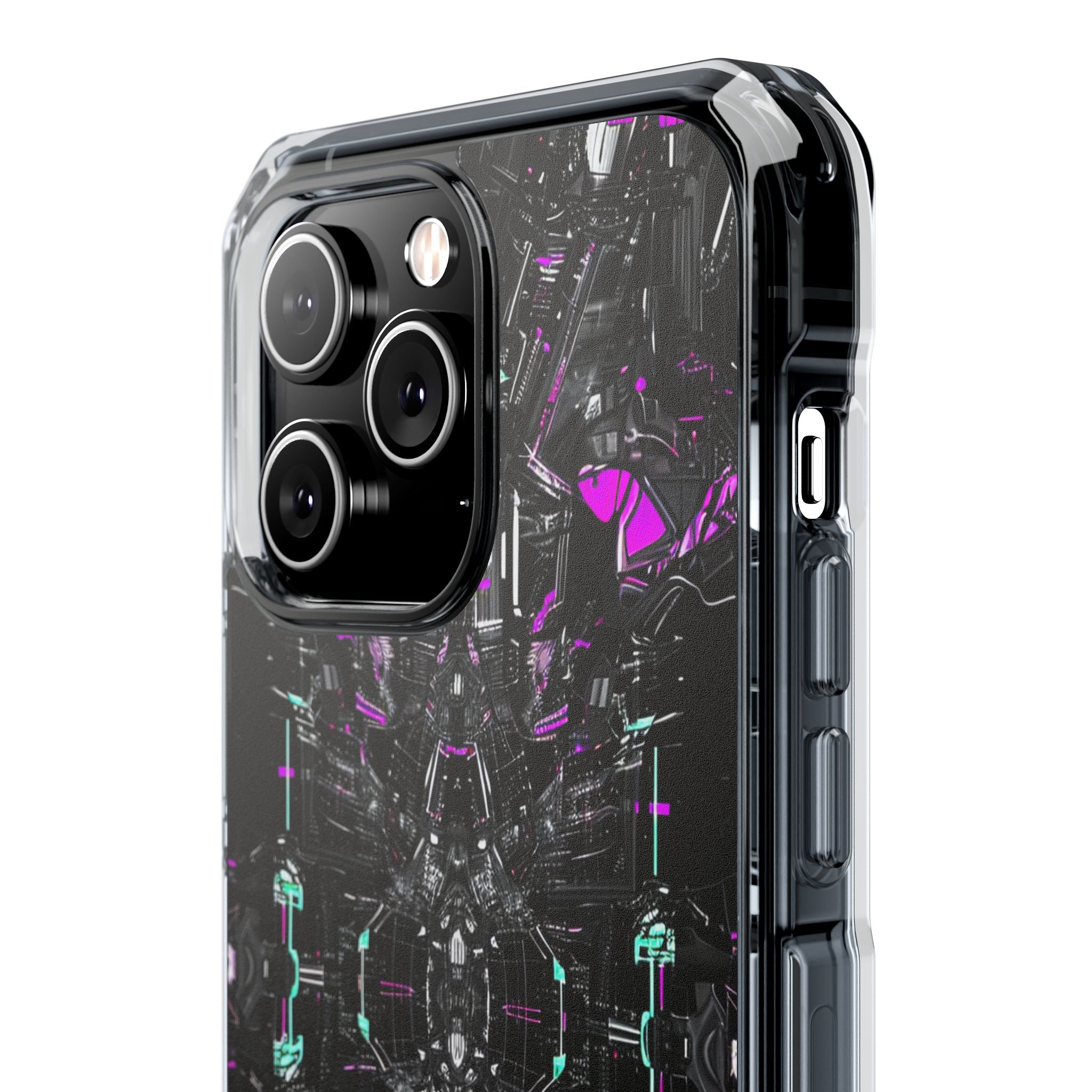 Cybernetic Neon Nexus iPhone 14 - Impact Clear+