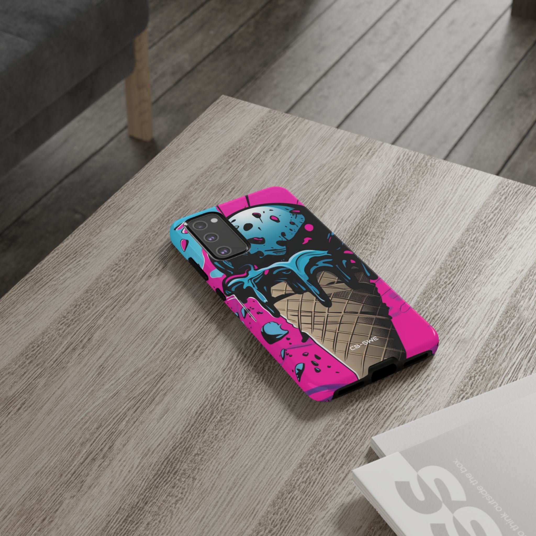 Vibrant Ice Cream Splash - Samsung Case