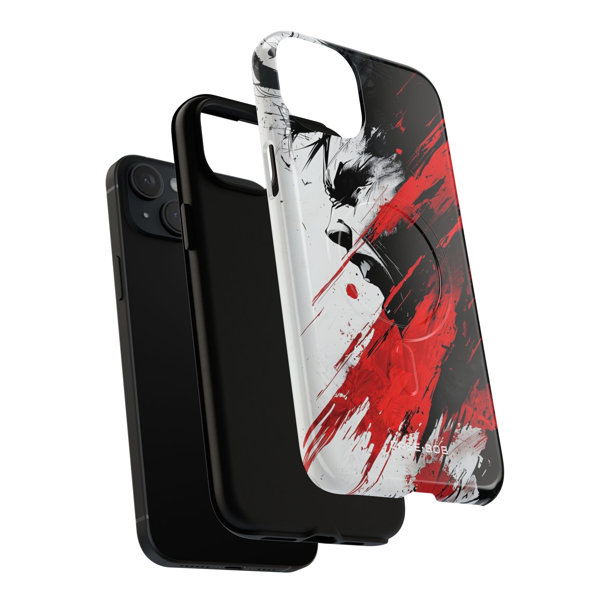 Yelling Profile Burst iPhone 15 Plus Case - Tough+